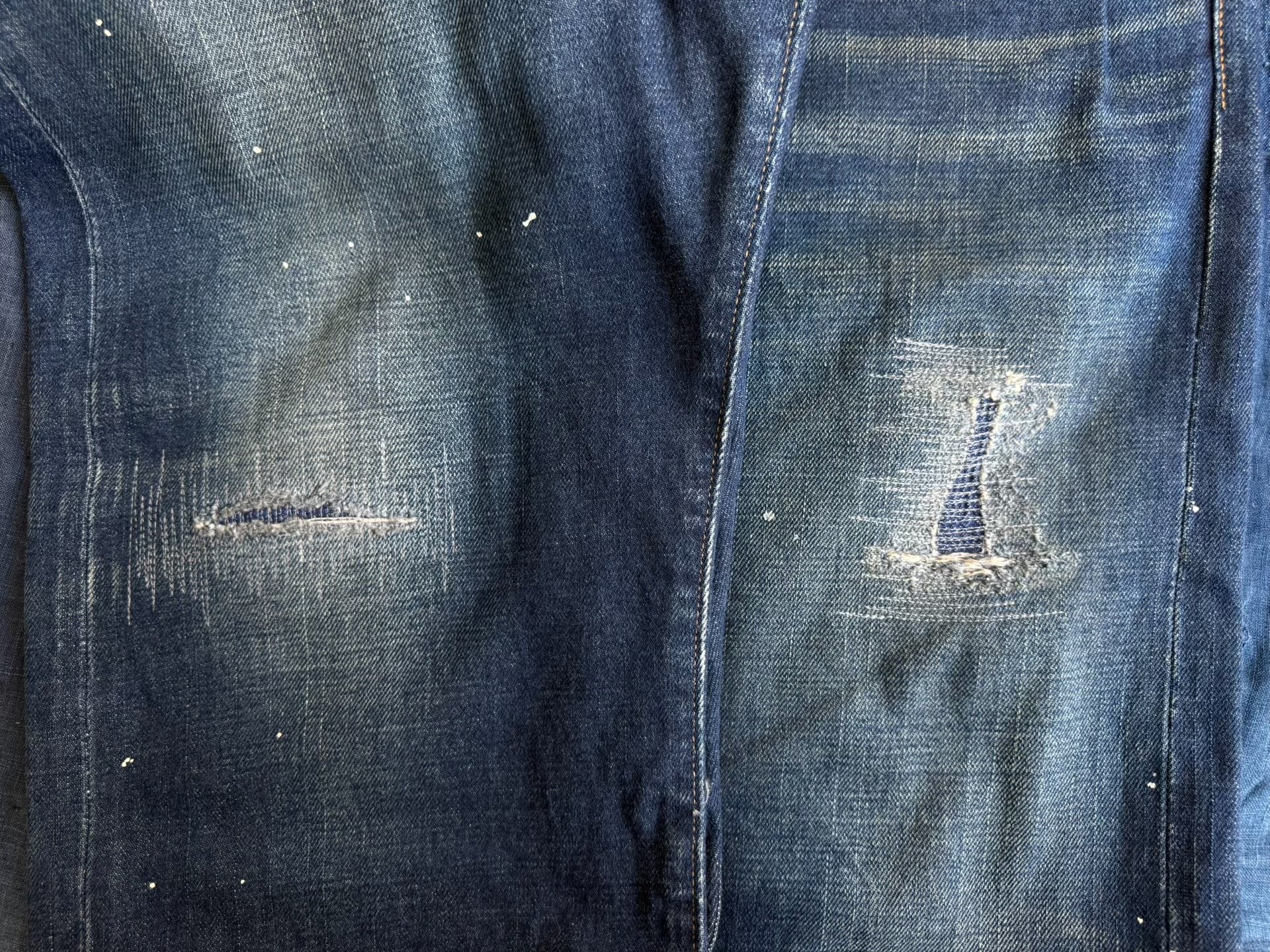 VISVIM 18SS SPOT SOCIAL SCULPTURE DENIM — back