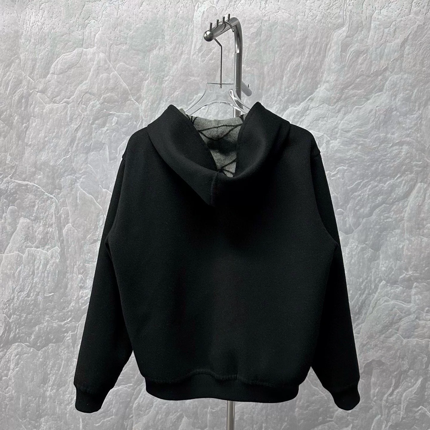 Louis Vuitton SS24 Reversible Monogram Hooded Jacket — back