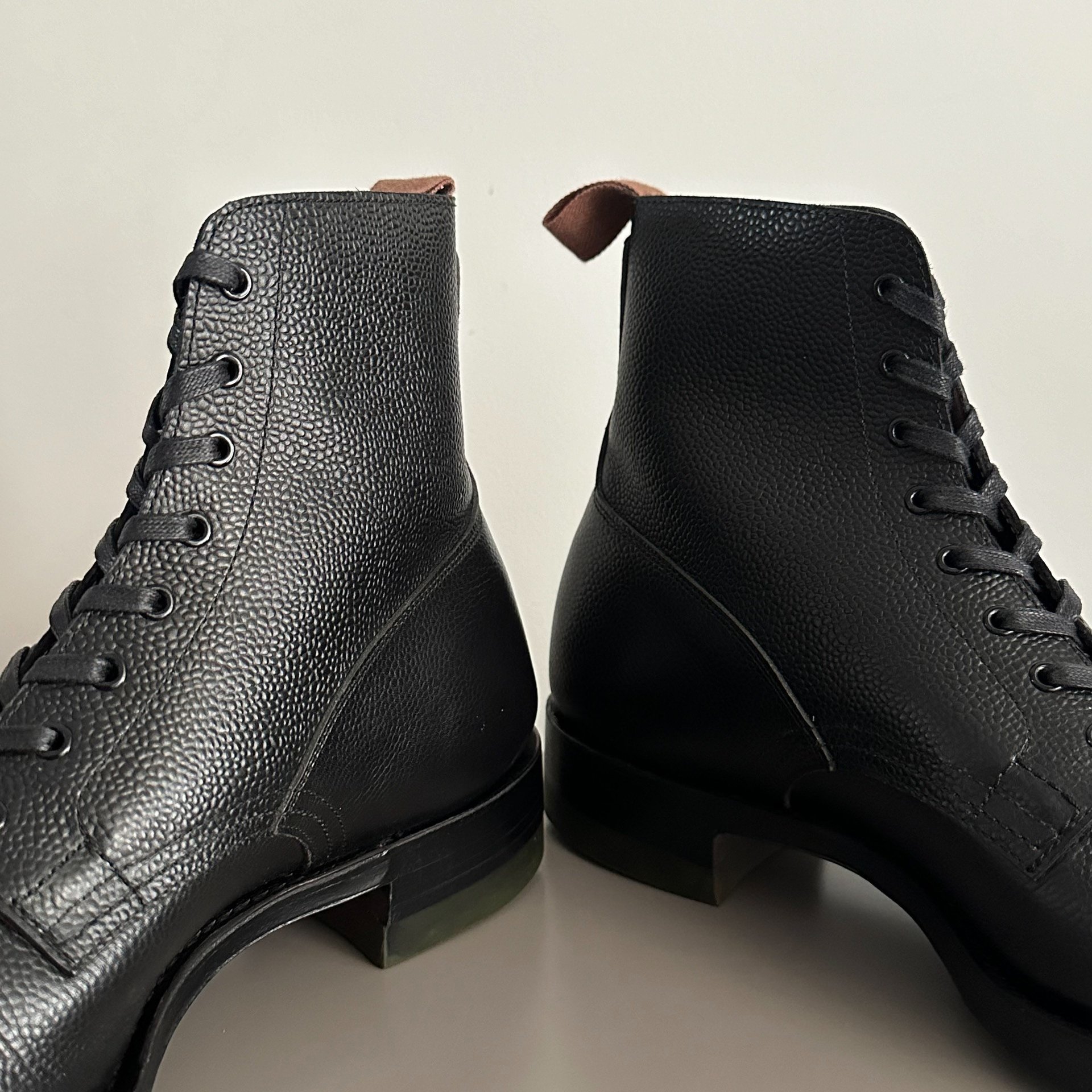 Clinch Graham Boots — label