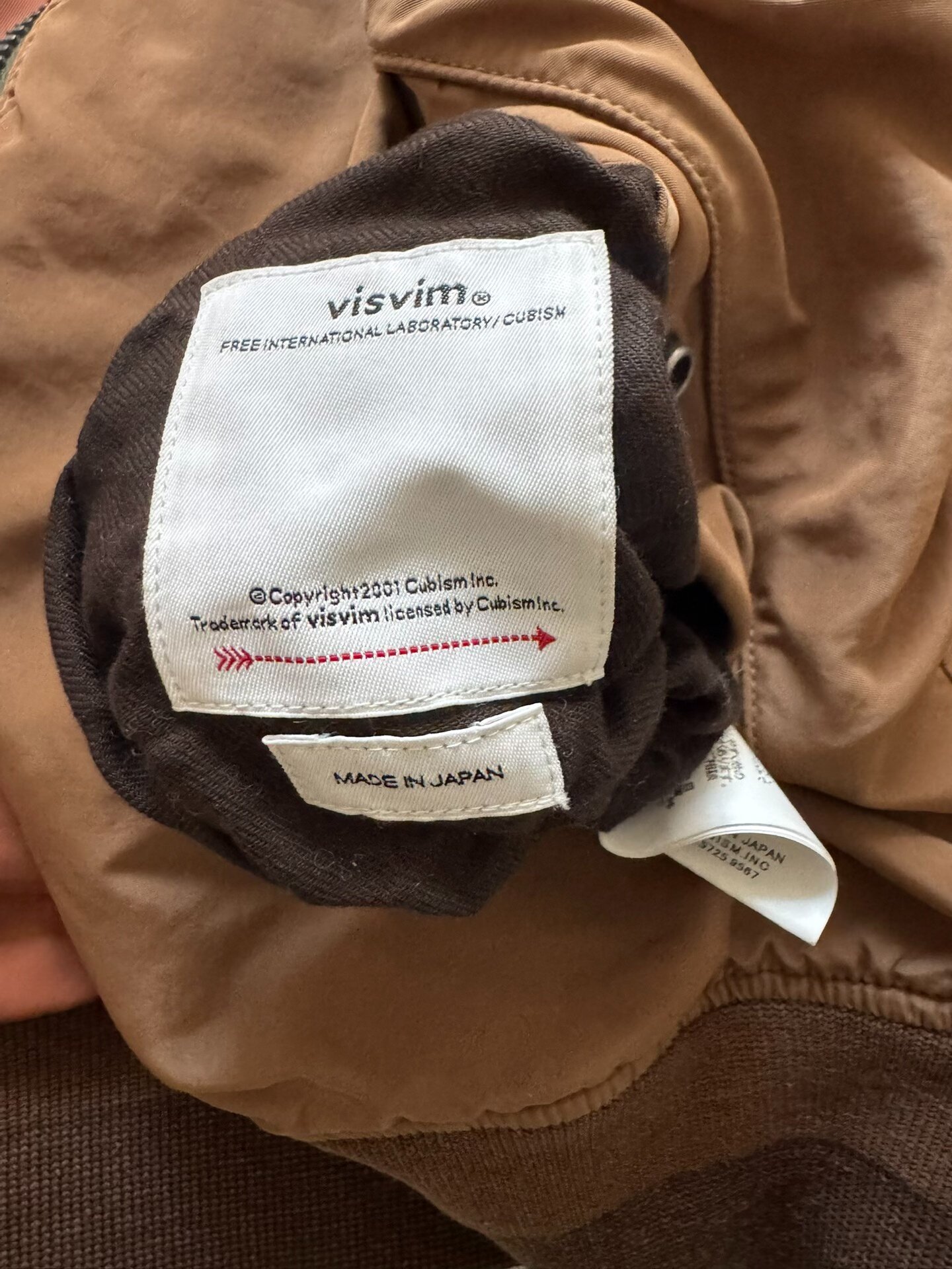 VISVIM 23AW THORSON Pilot Jacket — detail