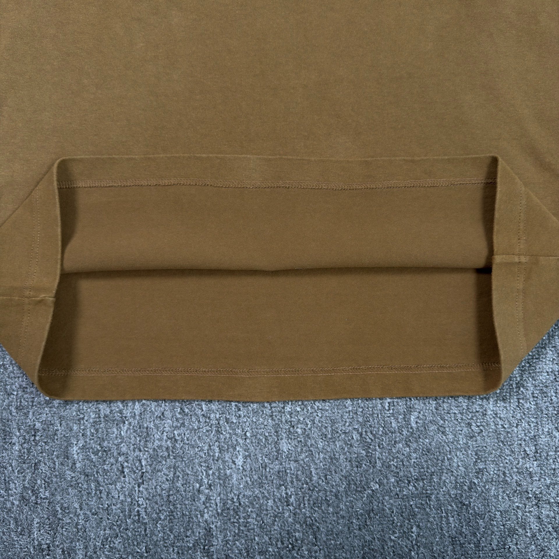 Louis Vuitton Brown Logo Short-Sleeve Tee — label