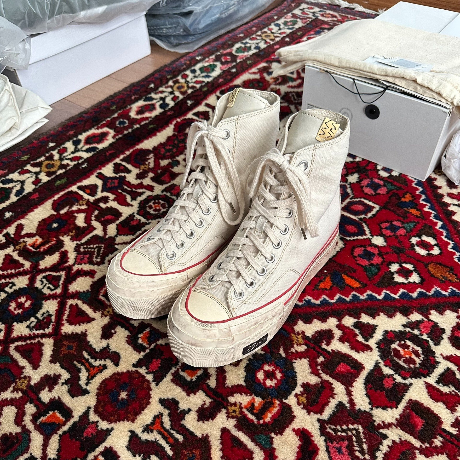 visvim 20AW Skagway HI Canvas Shoes — front