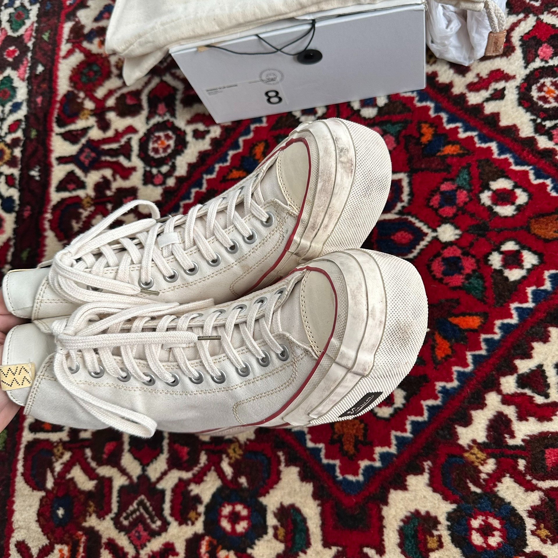 visvim 20AW Skagway HI Canvas Shoes — back