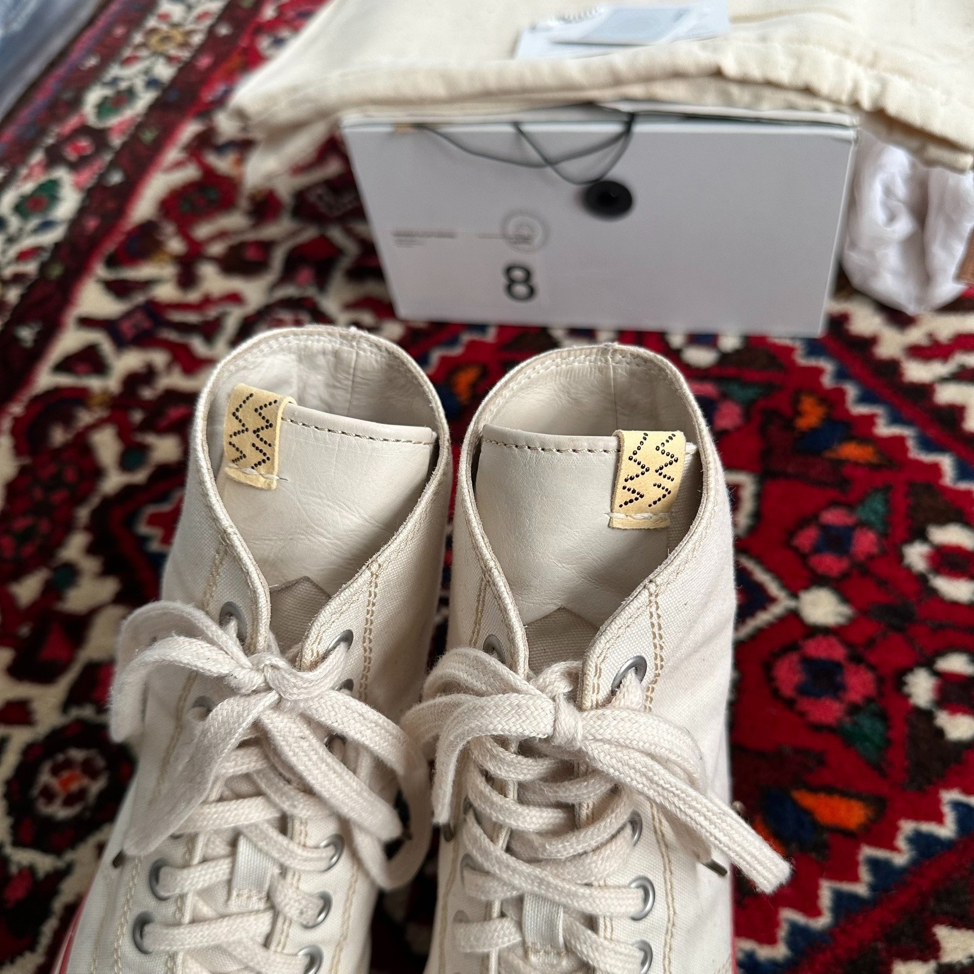 visvim 20AW Skagway HI Canvas Shoes — label