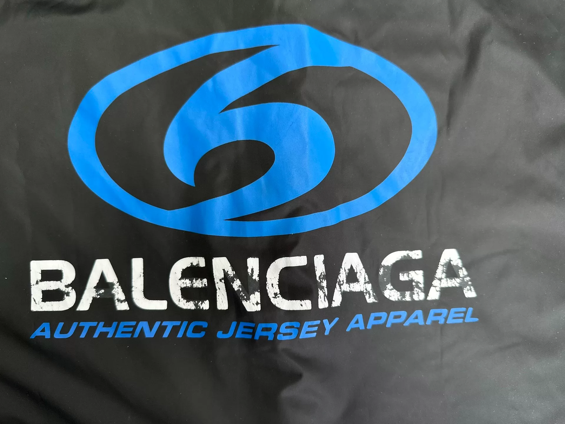 Balenciaga Black Hooded Button Jacket — detail