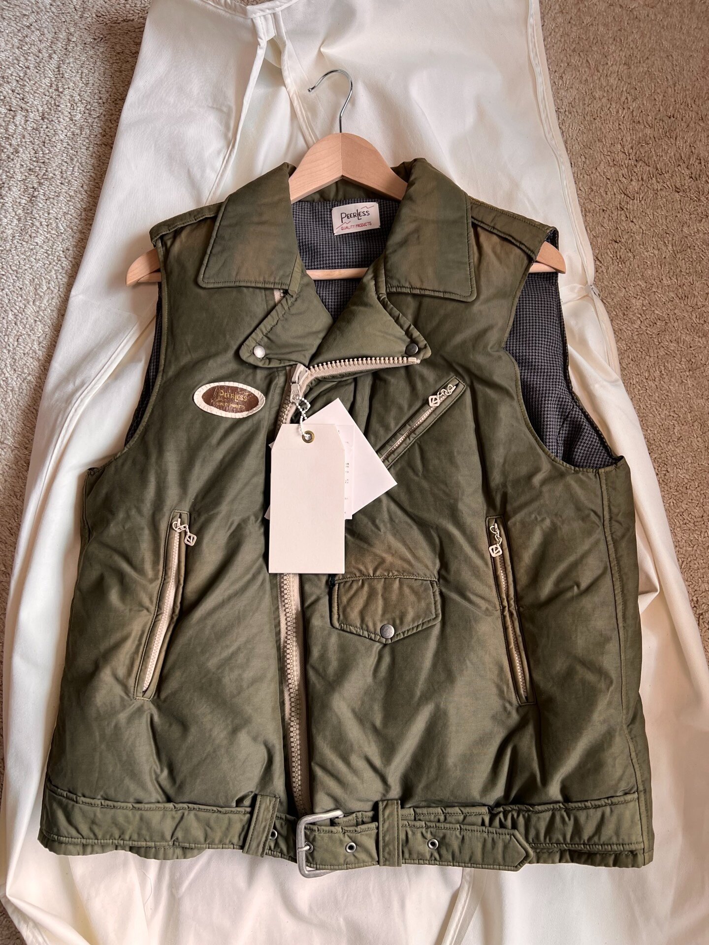 VISVIM 21SS STRABLER DOWN VEST