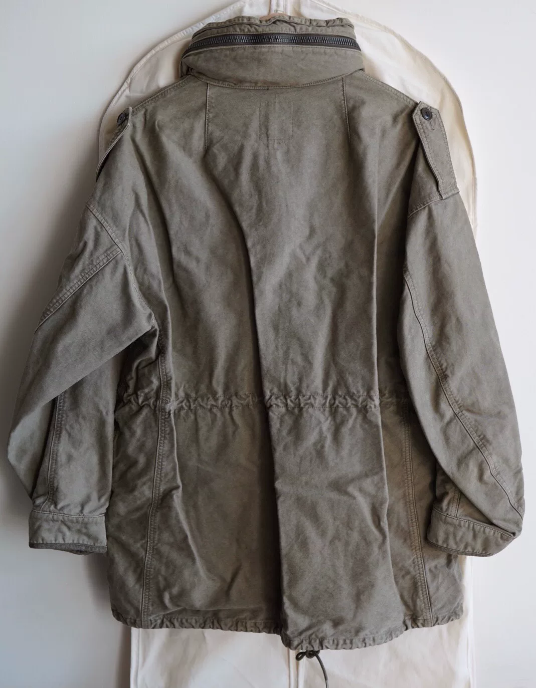 visvim bickle dmgd 20ss m65 jacket — label