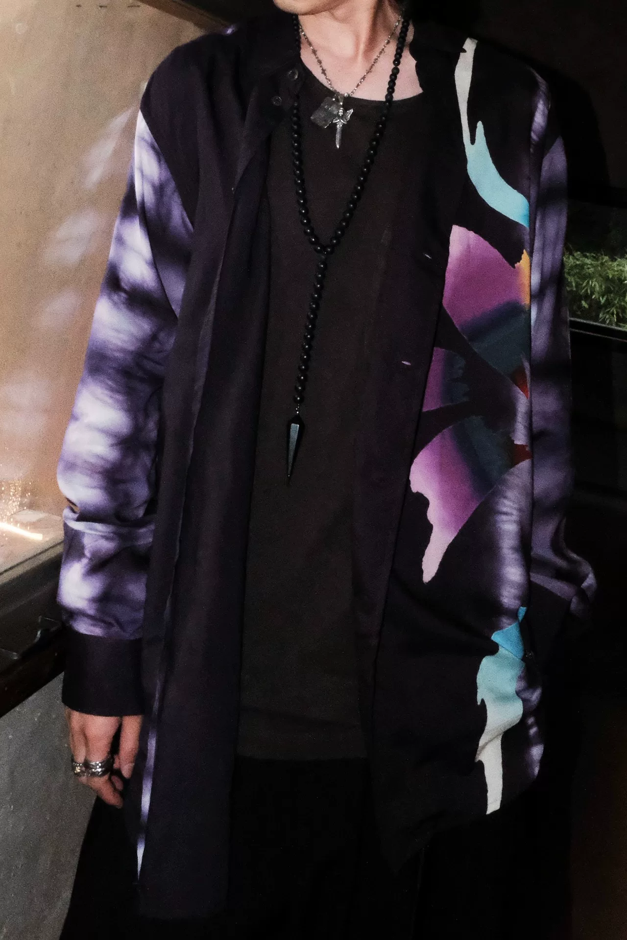 Yohji Yamamoto 95ss Tie-Dye Shirt — back