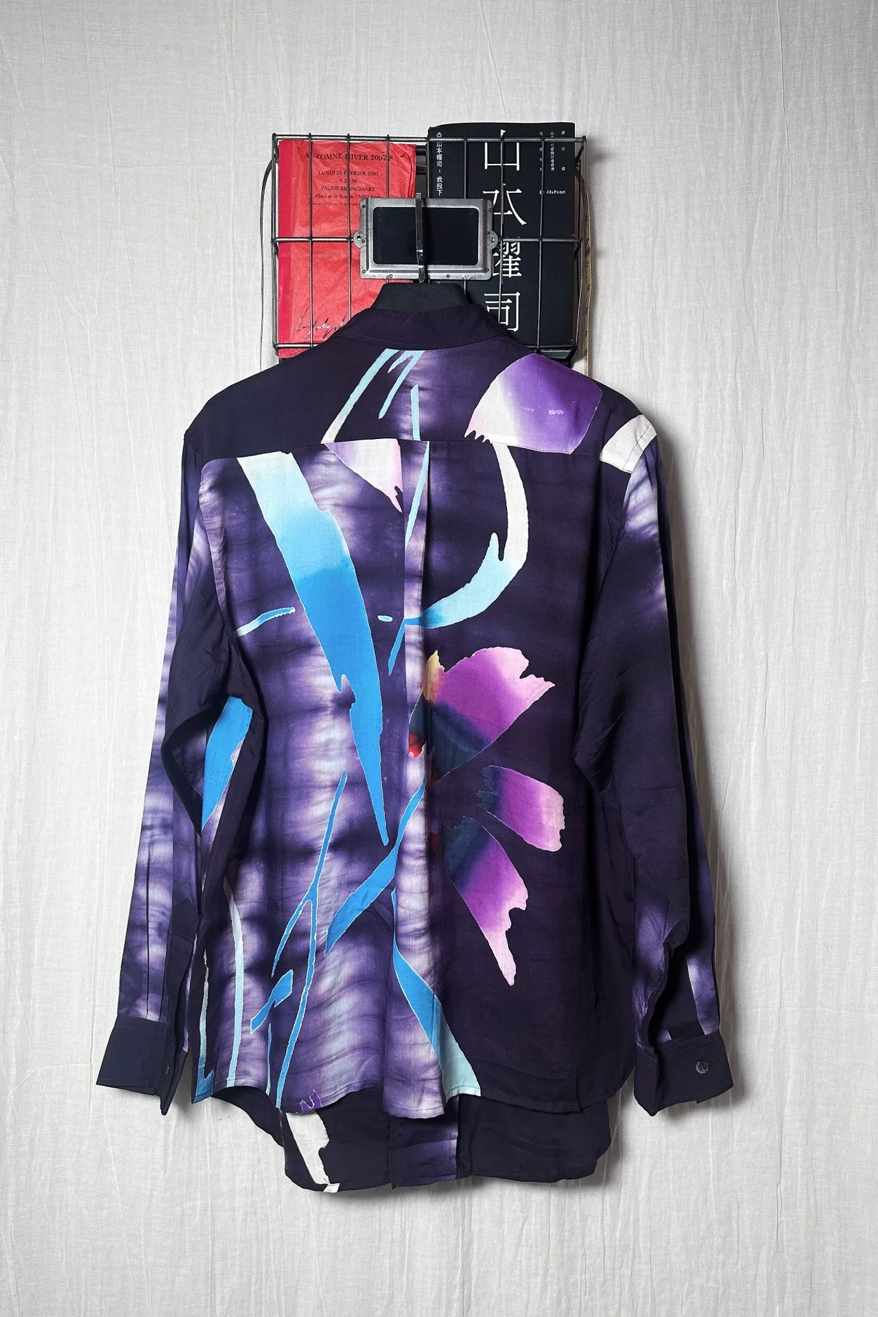 Yohji Yamamoto 95ss Tie-Dye Shirt — detail