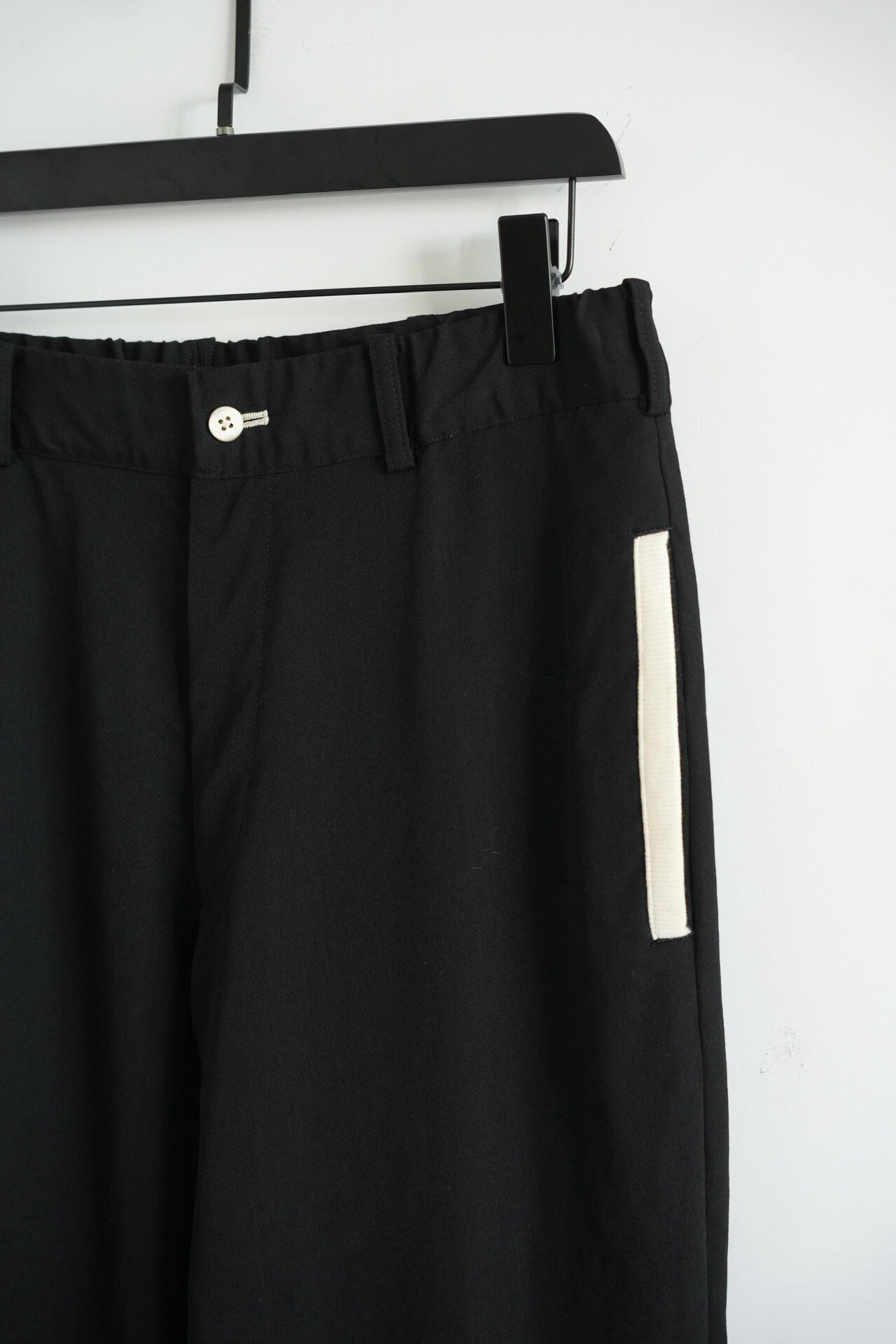 Yohji Yamamoto 09AW White Button Trousers — back