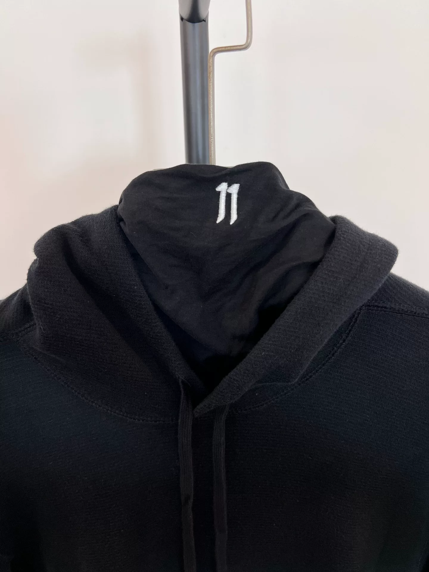 Boris Bidjan Saberi 11by BBS Slogan Hoodie — back