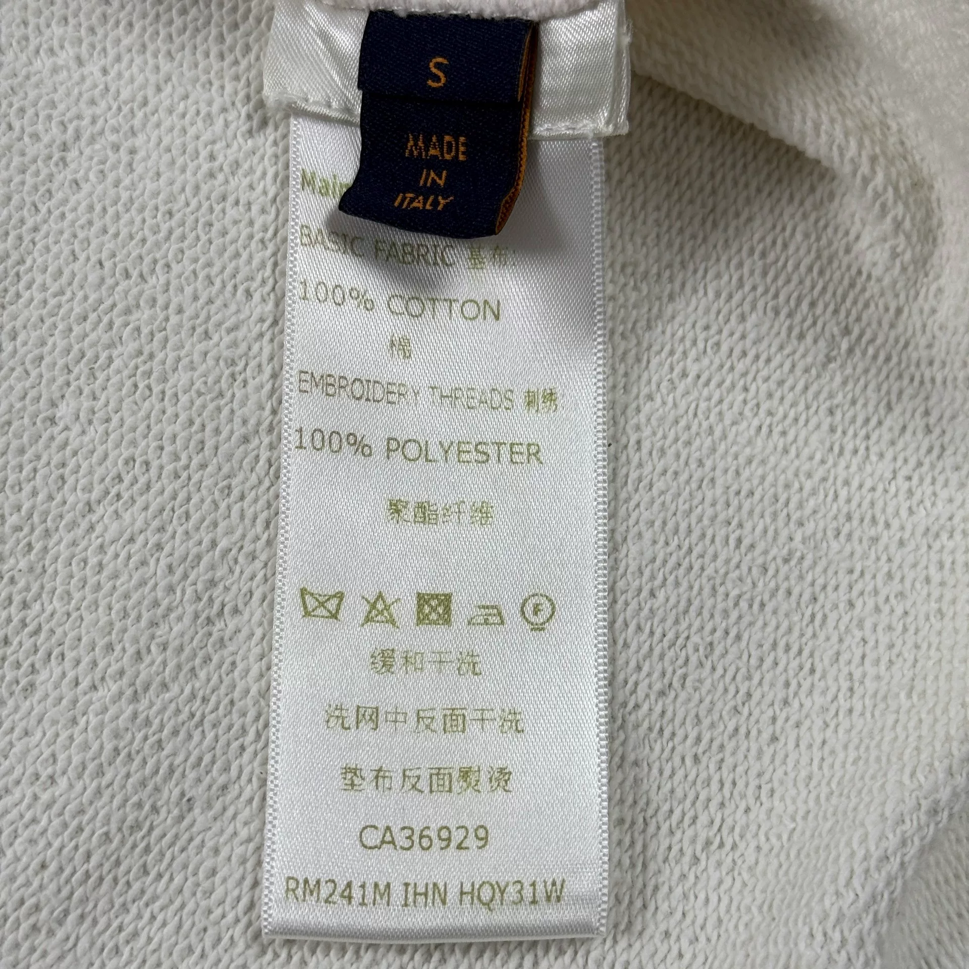 Louis Vuitton Monogram Print Sweatshirt — back