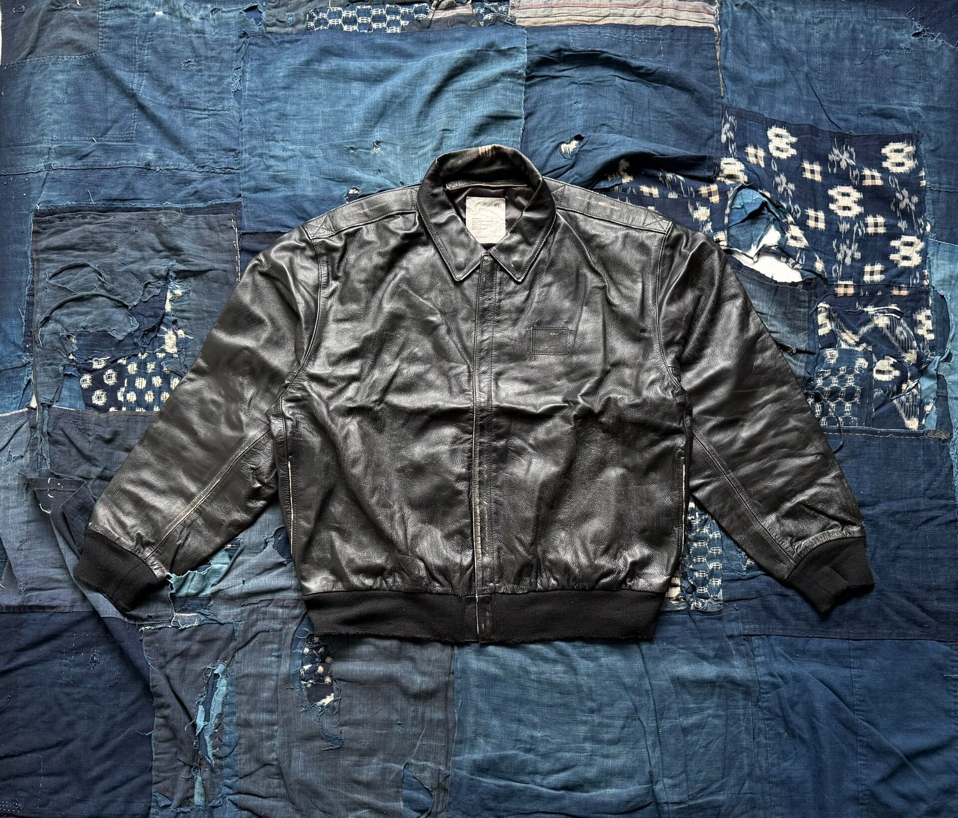 MADNESS Leather A2 Aviator Jacket