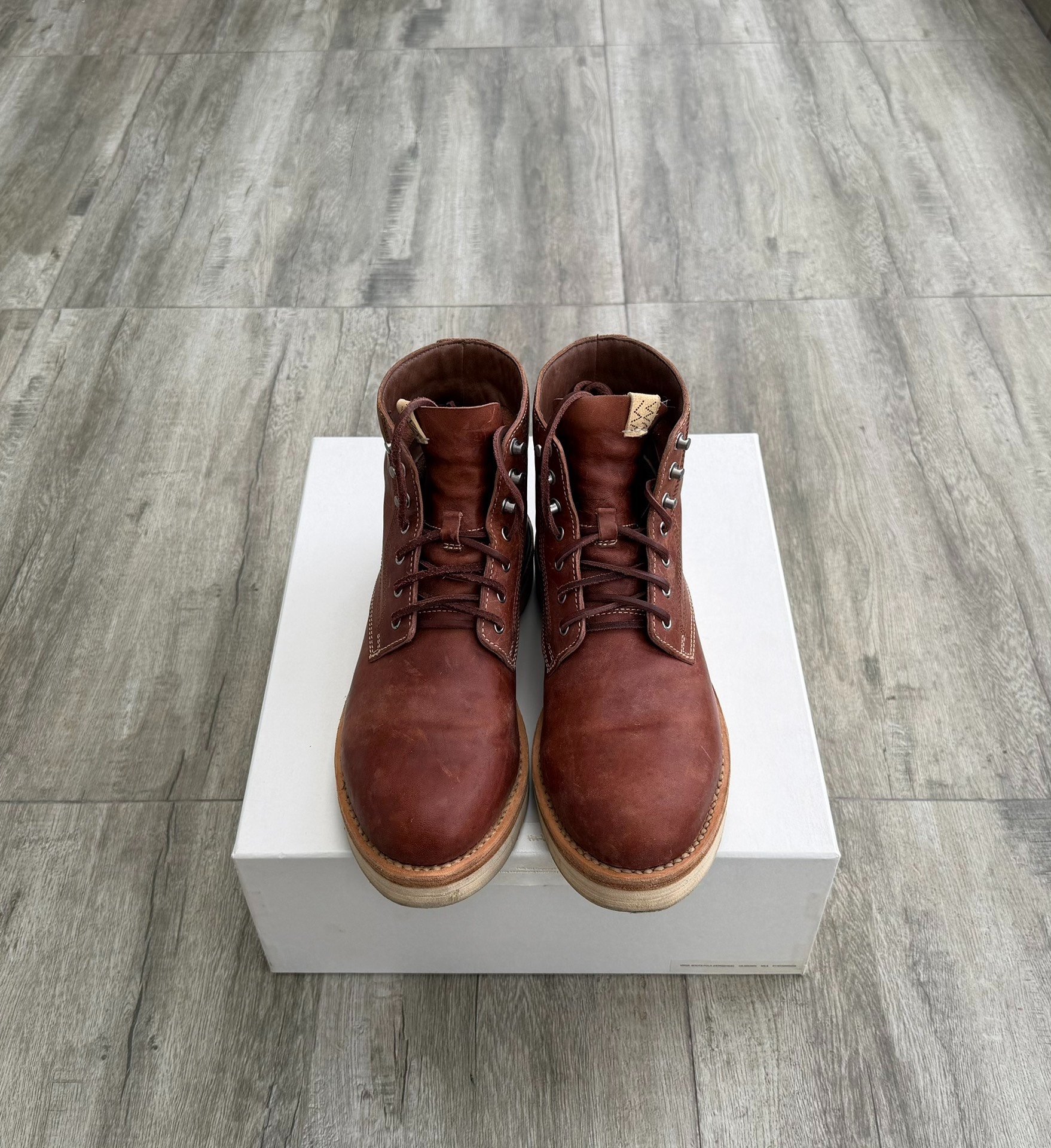 VISVIM VIRGIL BOOT-FOLK HORSEHIDE