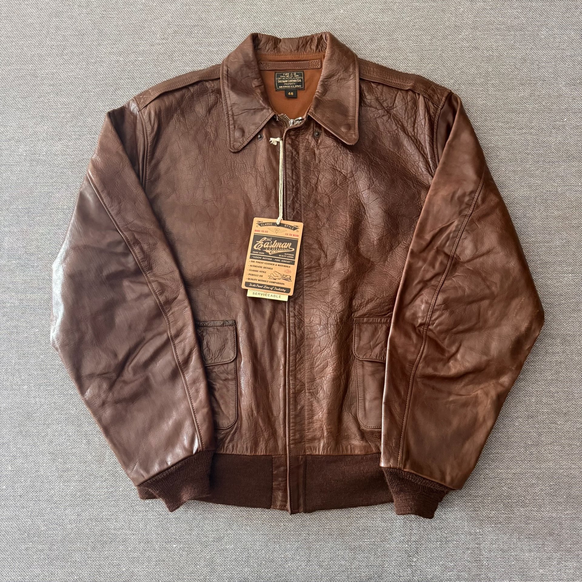 Eastman Vegan Horsehide A2 Jacket