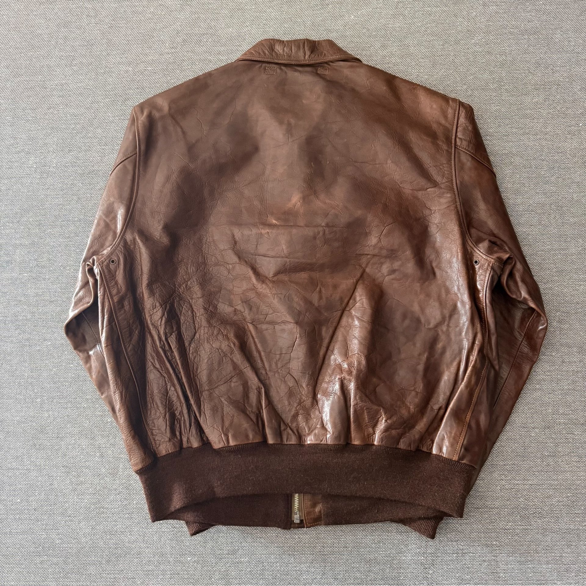 Eastman Vegan Horsehide A2 Jacket — front