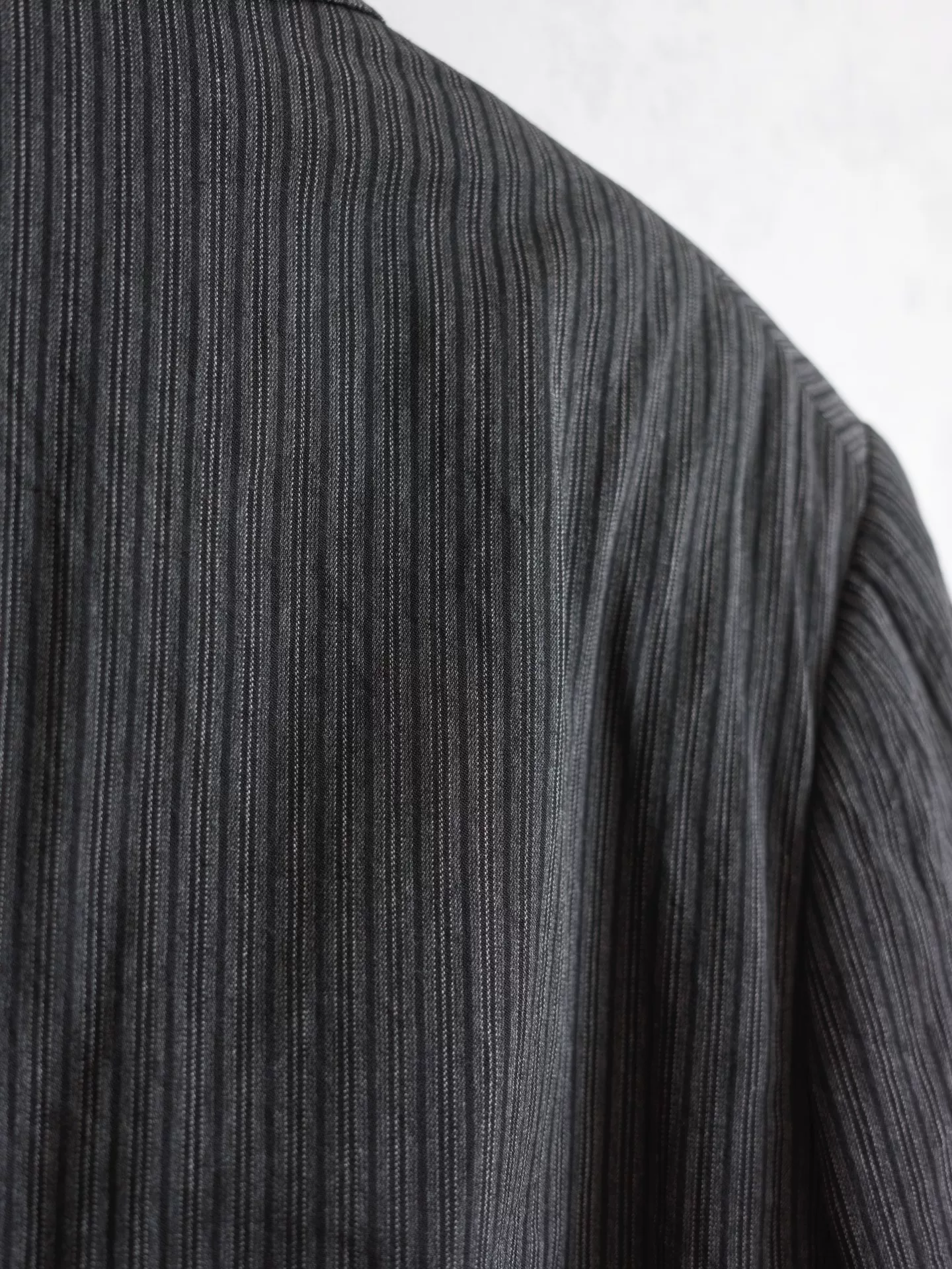 Yohji Yamamoto 96SS Pinstripe Jacket — label
