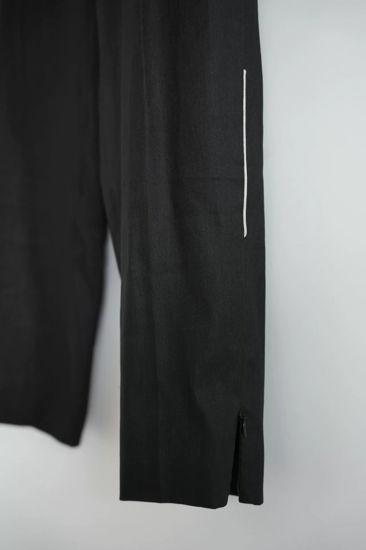 Yohji Yamamoto 16SS White Stripe Trousers — back