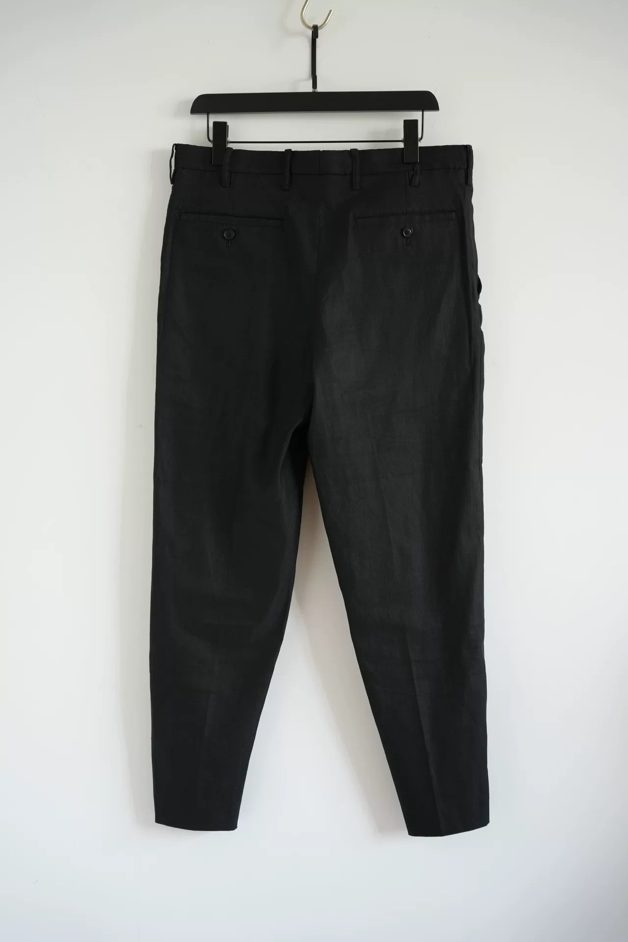 Yohji Yamamoto 16SS White Stripe Trousers — front
