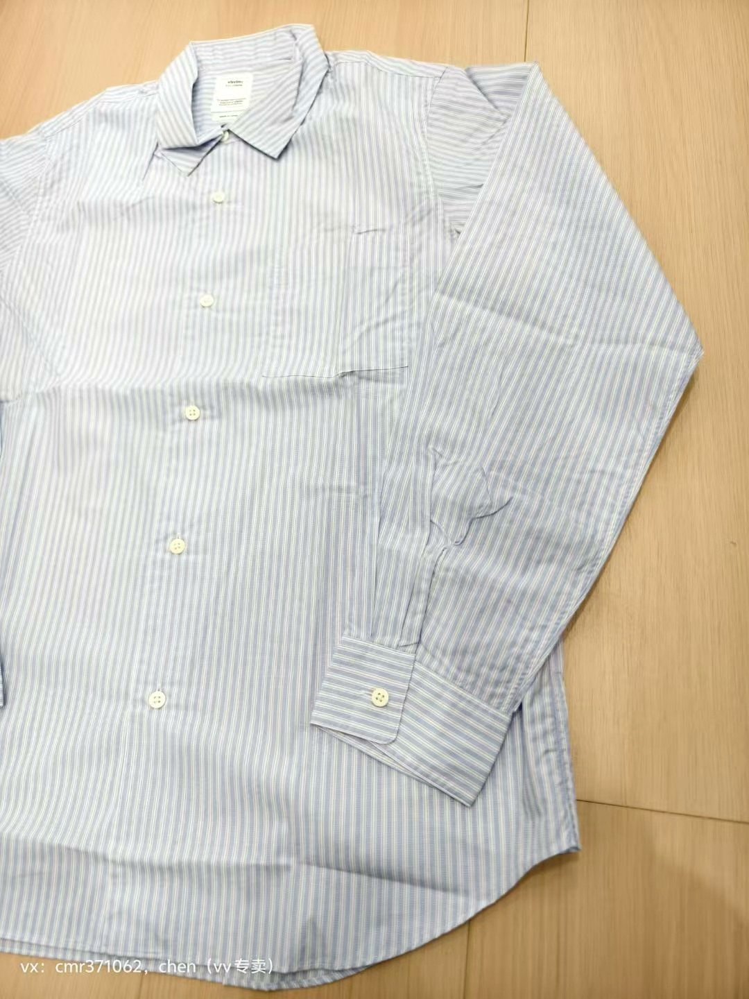 VISVIM 18SS FREE EDGE SHIRT L/S COLLARED — back