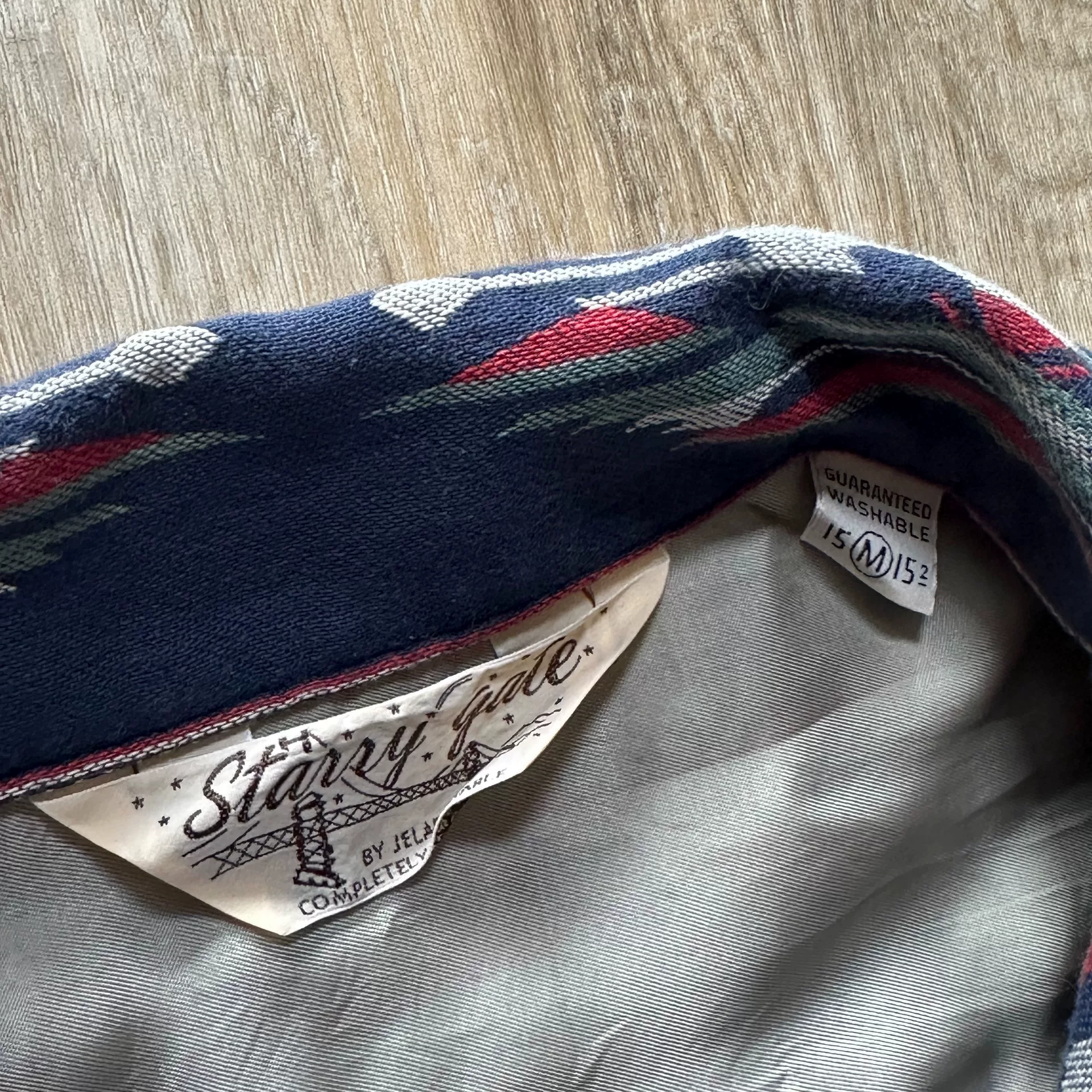 Jelado Vintage Long-Sleeve Shirt — label