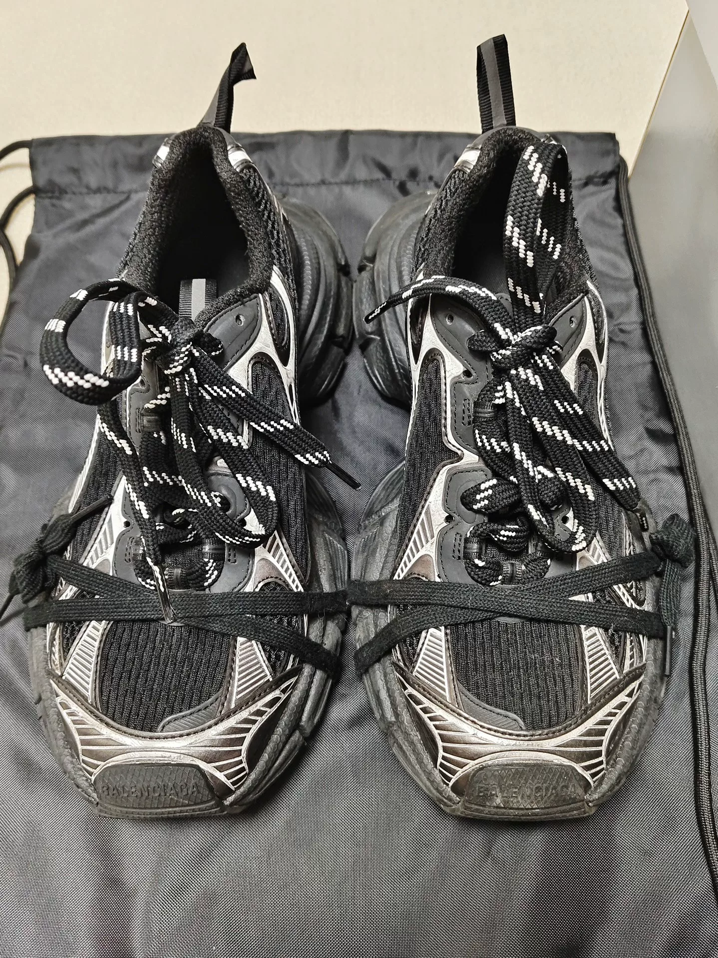Balenciaga 3XL Low-Top Sneakers — back