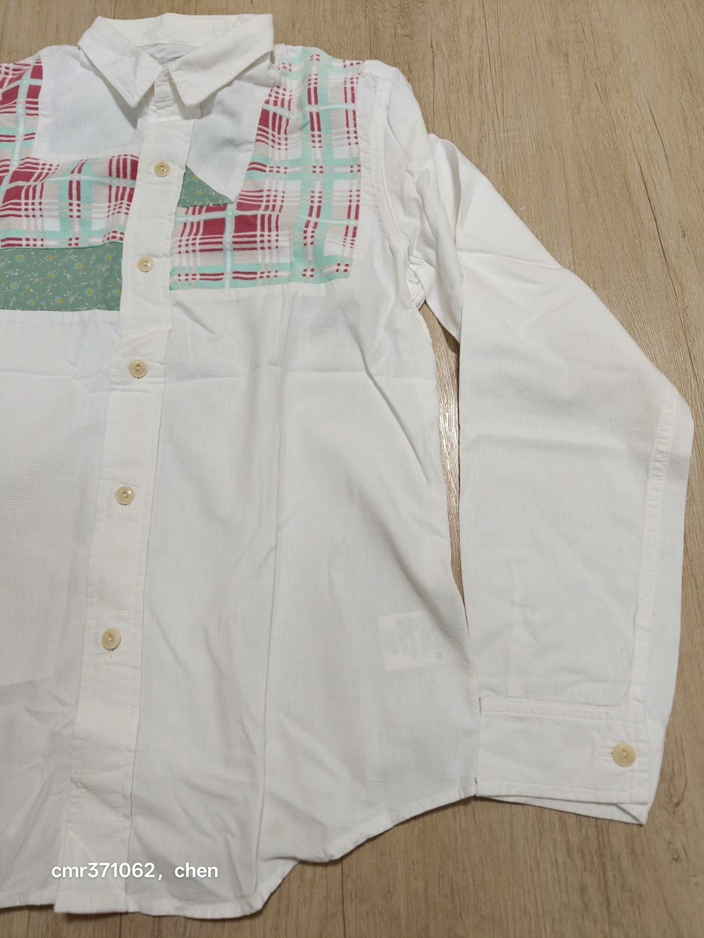 visvim 16ss Granger Chambray Shirt — label