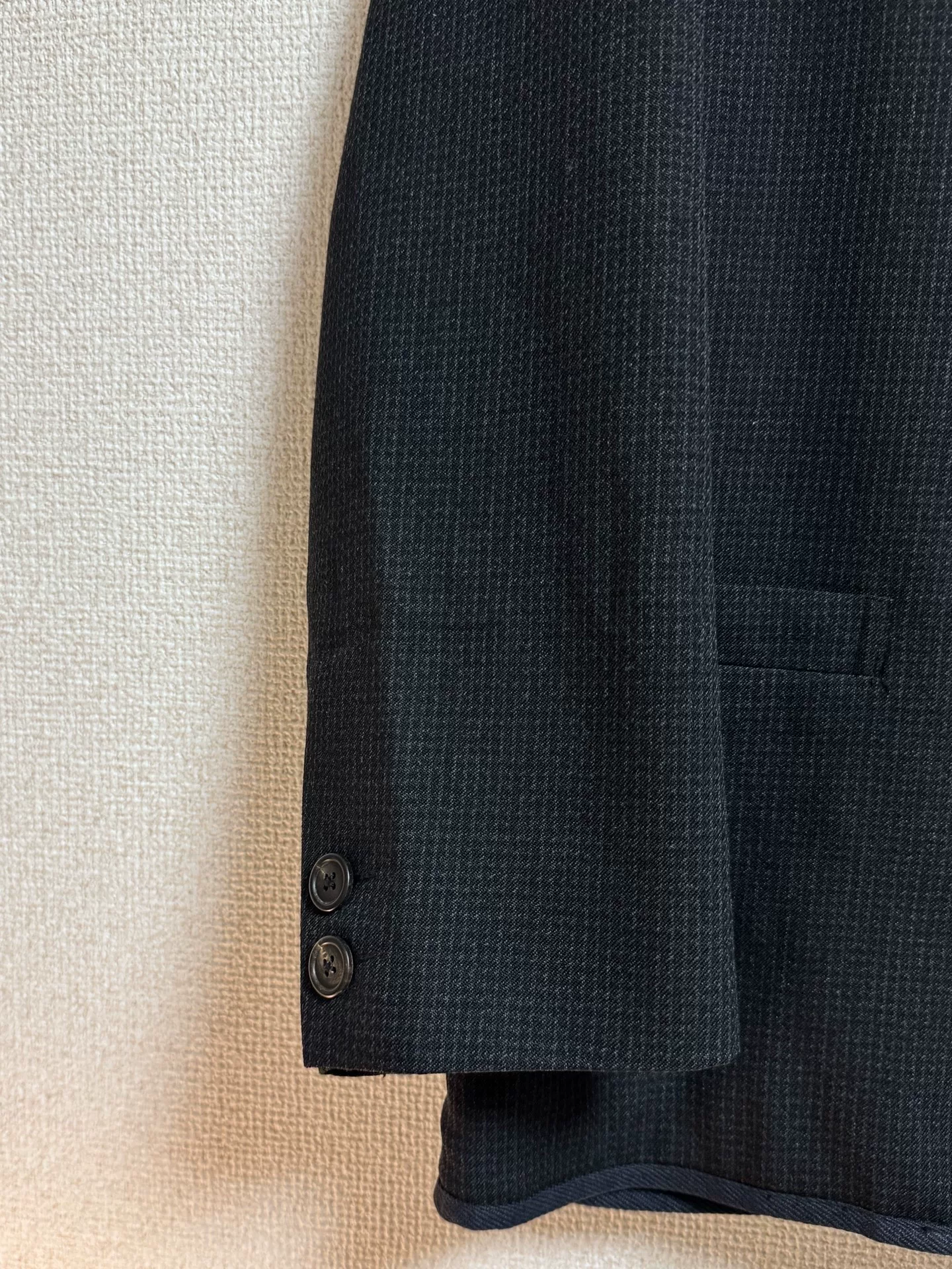 Yohji Yamamoto 88aw Y's Wool Suit Jacket — back