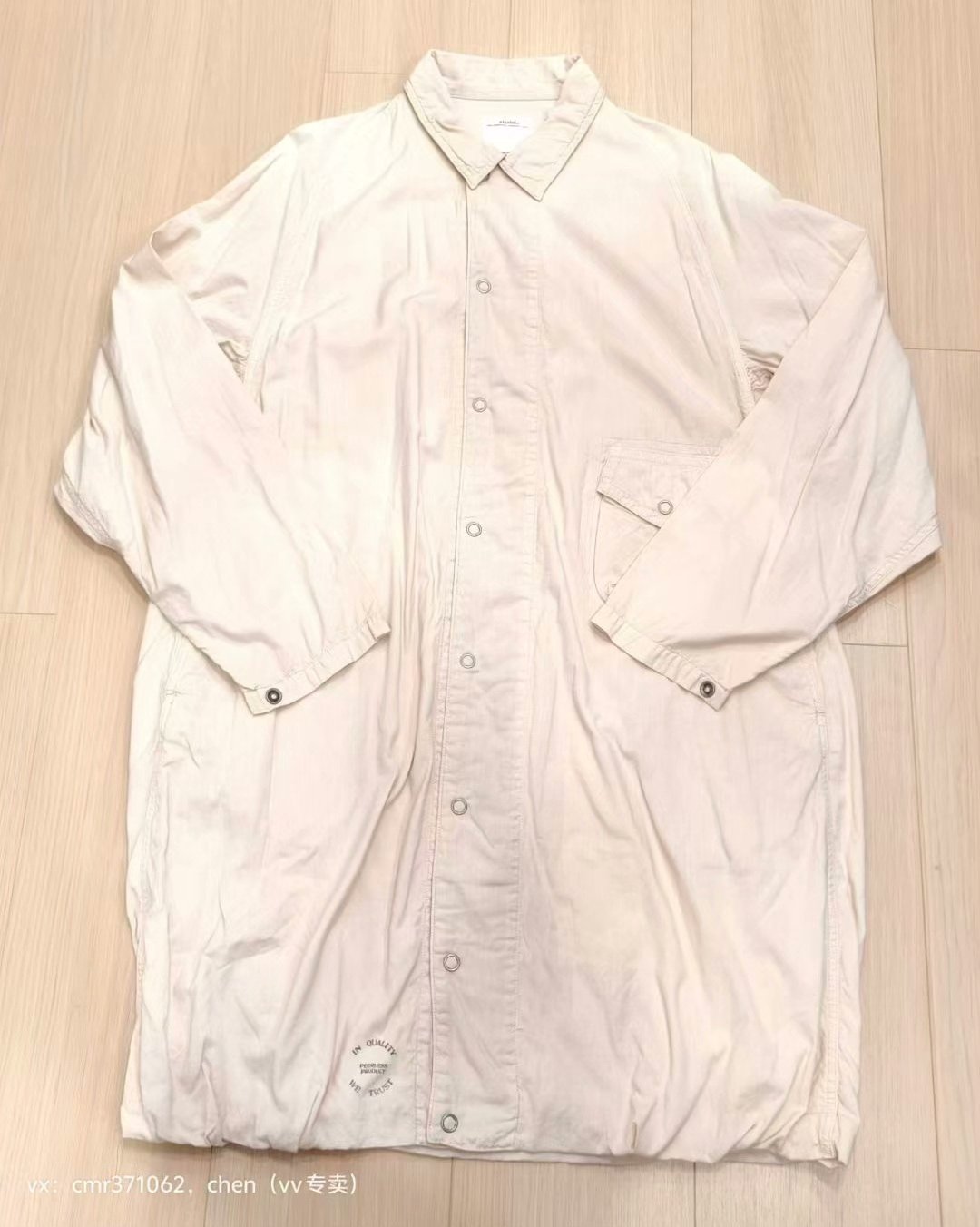 VISVIM 21AW FOUR WINDS COAT — detail
