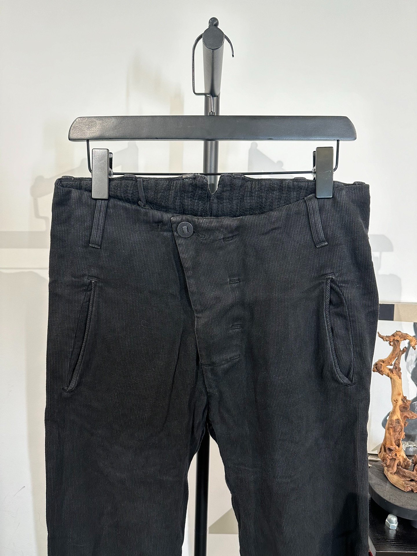 Boris Bidjan Saberi P11 Straight-Leg Trousers — detail