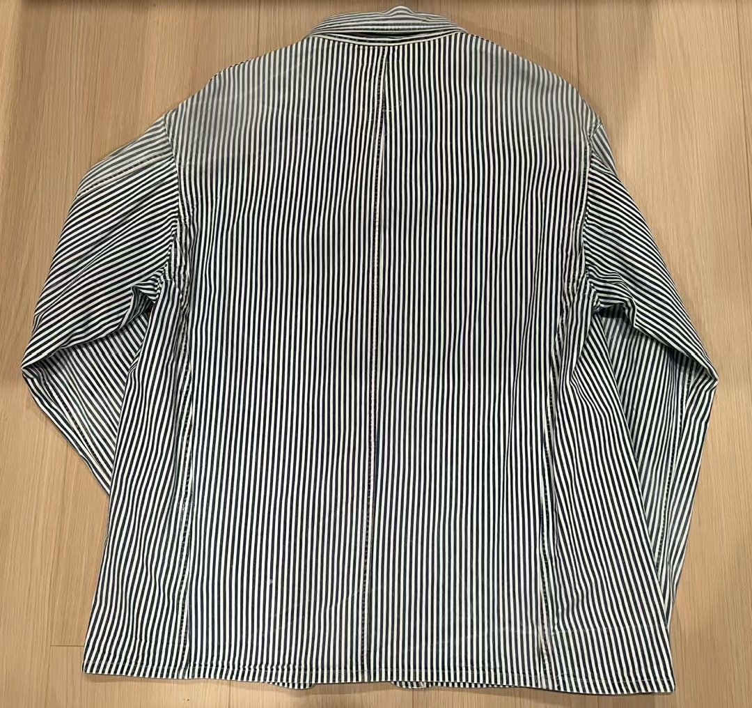 VISVIM 22SS Hickory Dry Denim Jacket — label