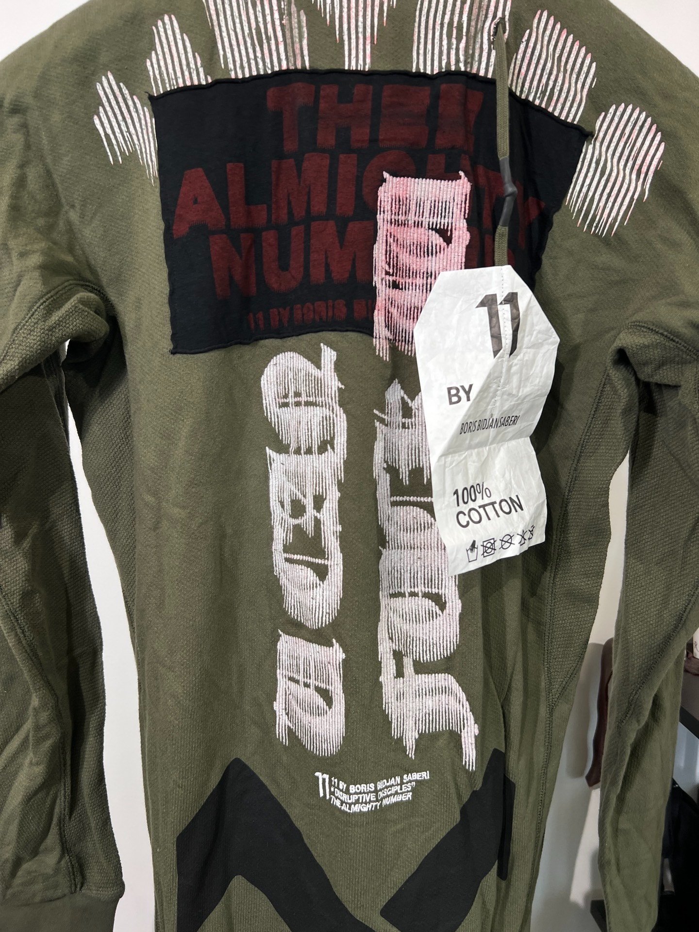 Boris Bidjan Saberi 11by bbs Z3 Jacket — label