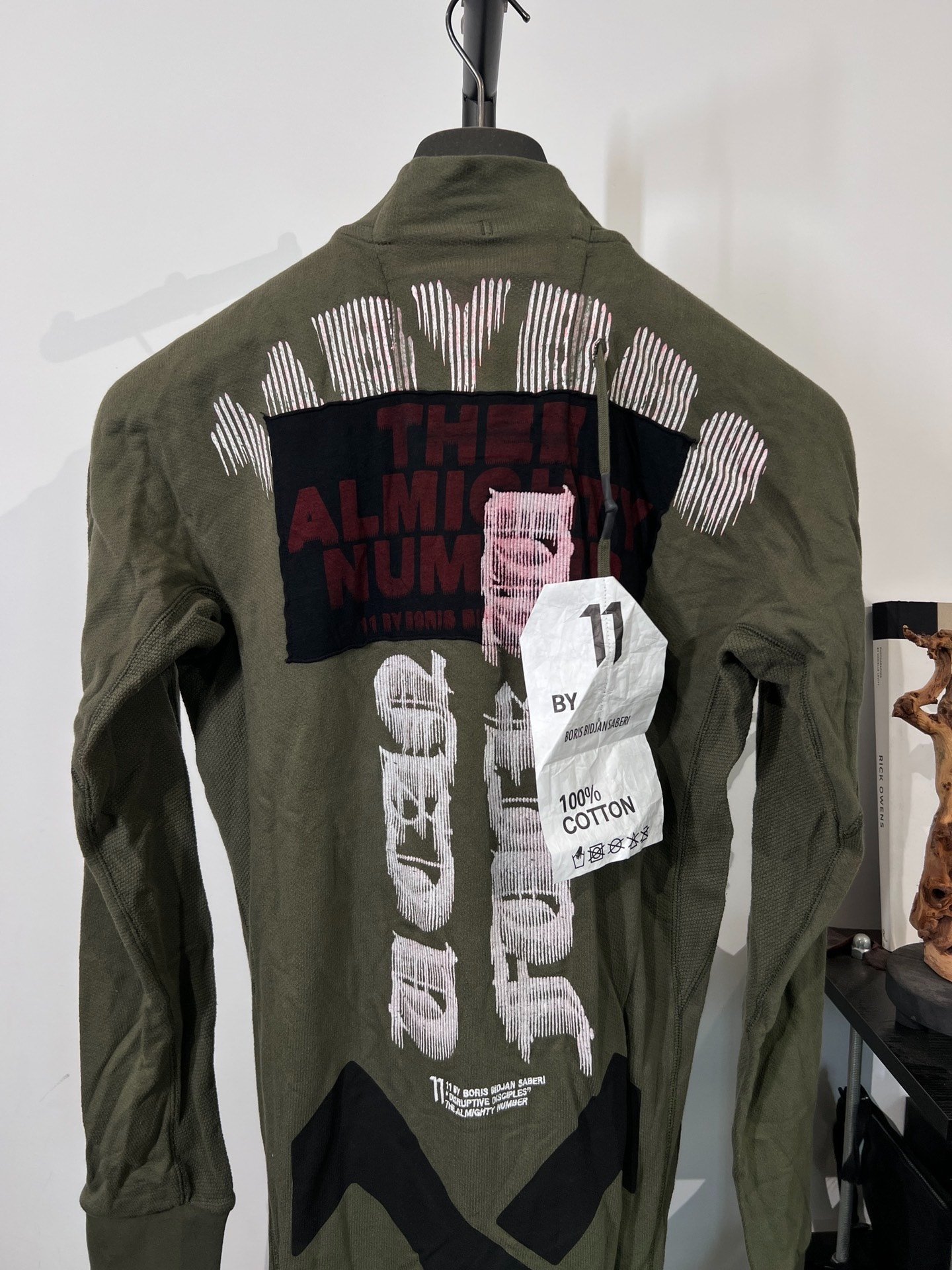 Boris Bidjan Saberi 11by bbs Z3 Jacket — detail