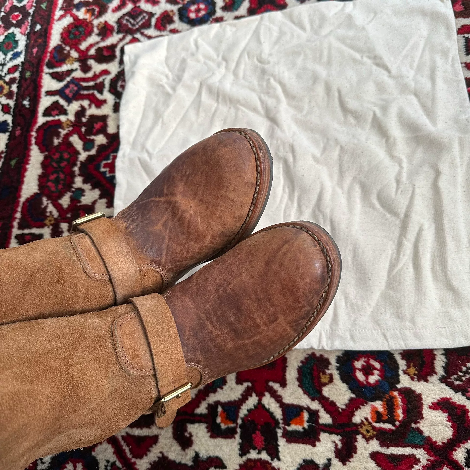 visvim 20AW t.w.o boots — back