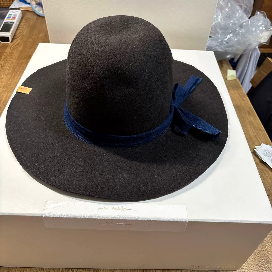 visvim LAUREATE HAT KOFU DK.BROWN