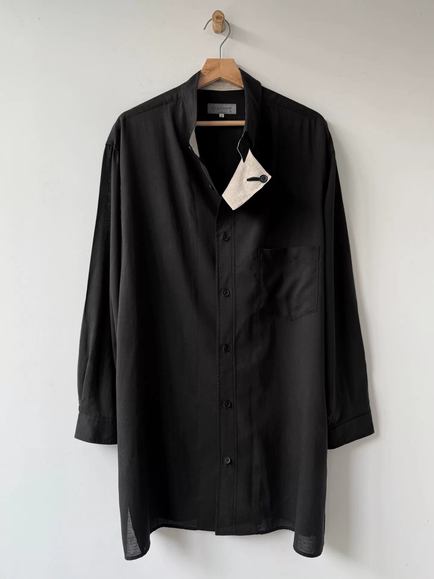 Yohji Yamamoto 2022SS Runway Shirt — front