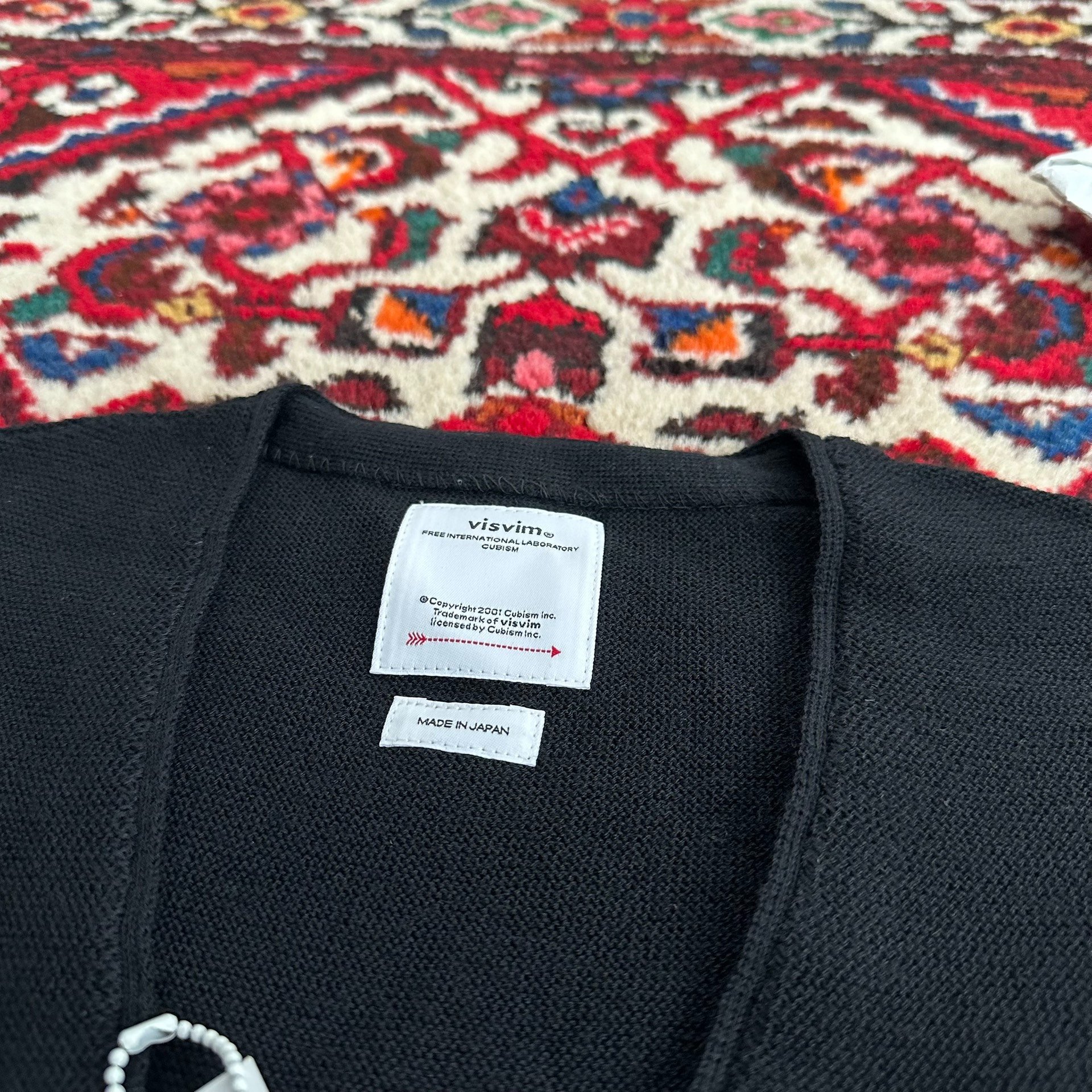 VISVIM 25AW SELMER KNIT CARDIGAN — back