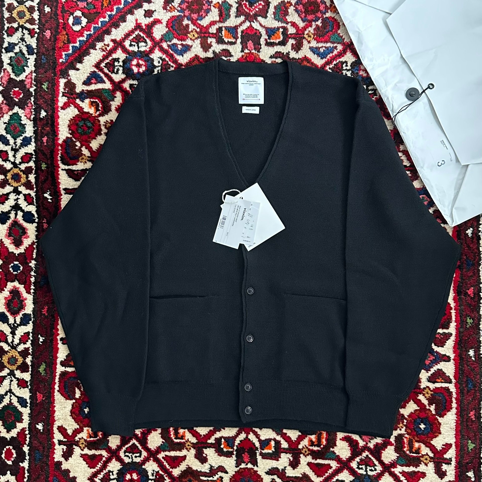 VISVIM 25AW SELMER KNIT CARDIGAN