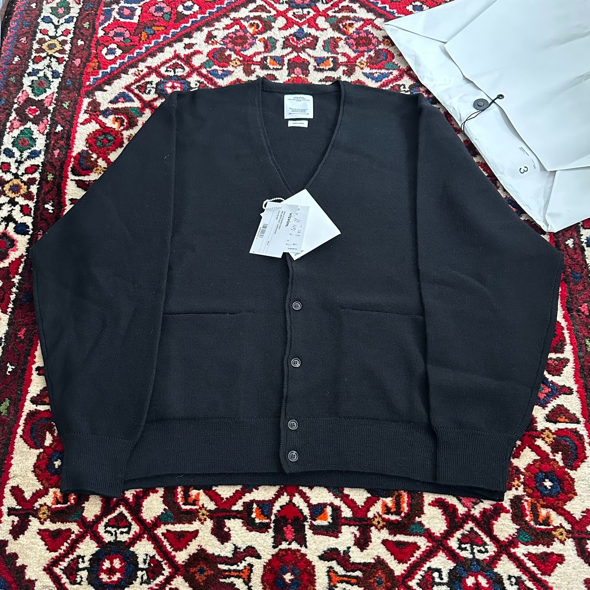 VISVIM 25AW SELMER KNIT CARDIGAN — front