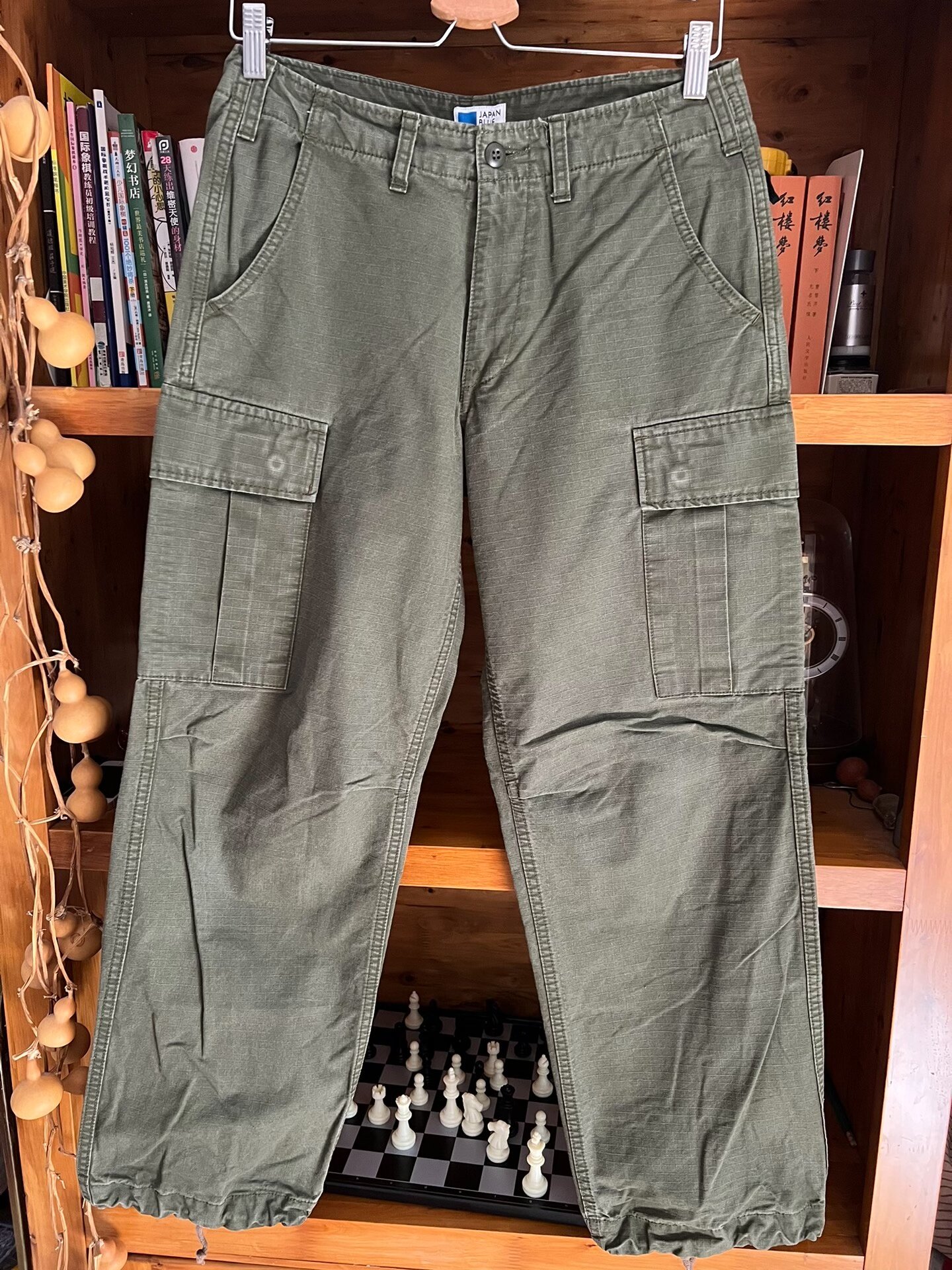 Japan Blue Jeans 1970s Military Cargo Pants
