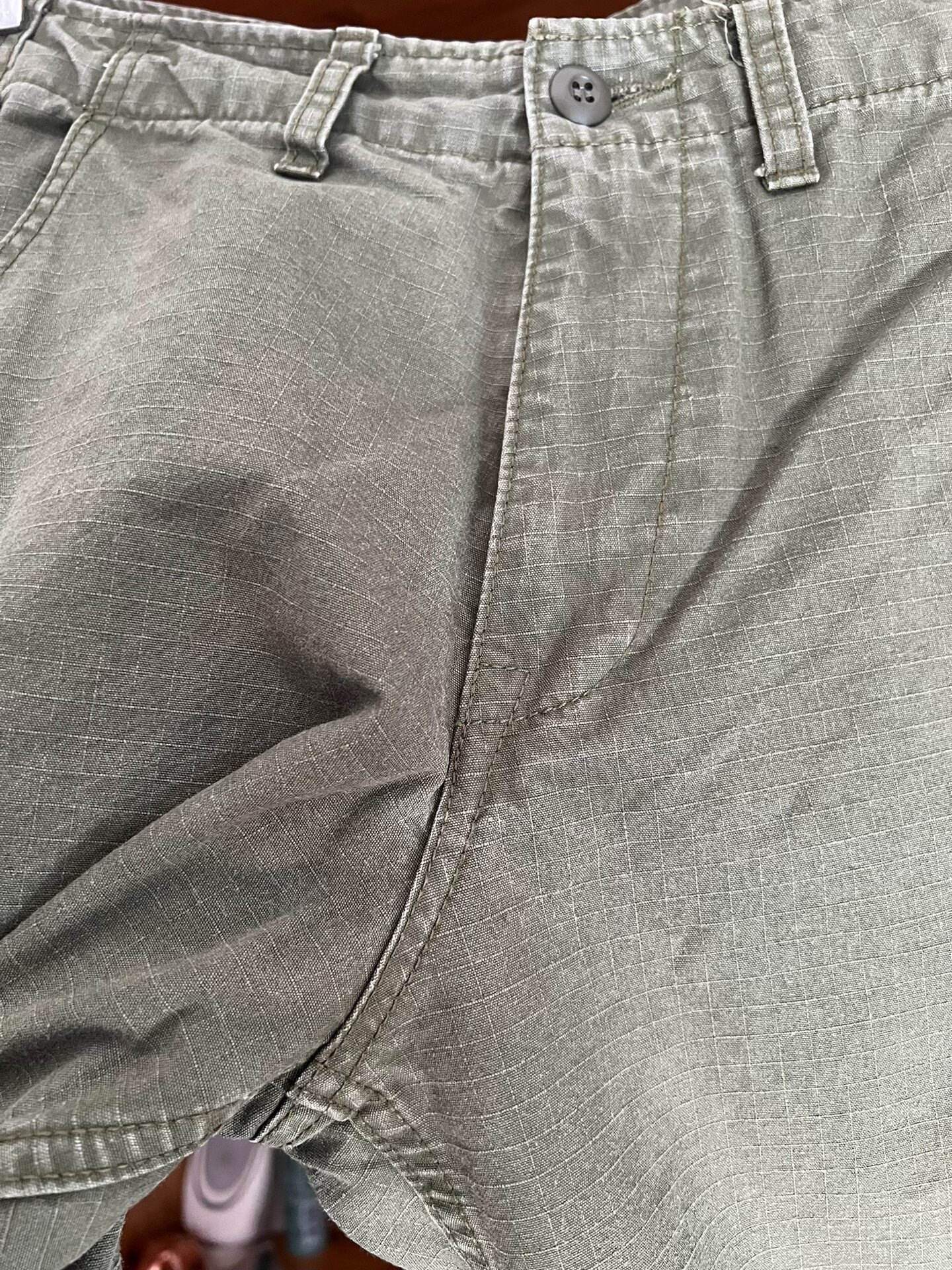 Japan Blue Jeans 1970s Military Cargo Pants — label