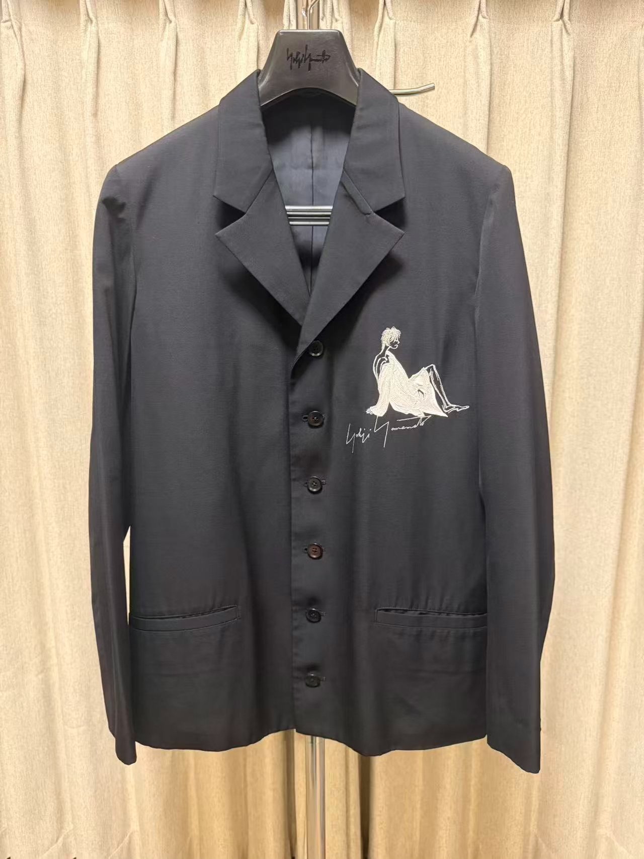 Yohji Yamamoto 02ss Dark Blazer