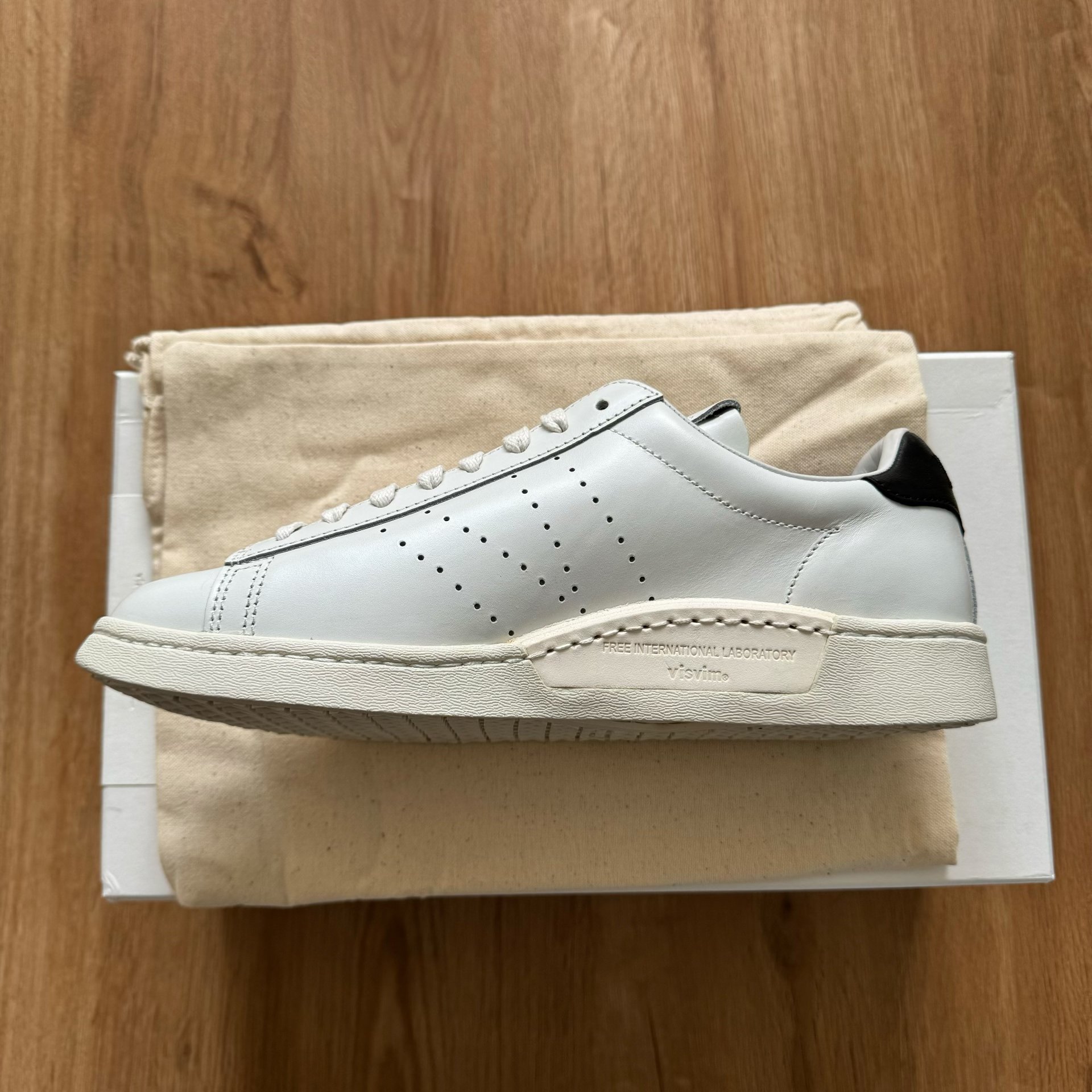 Visvim 23AW Corda Folk Trainers — detail