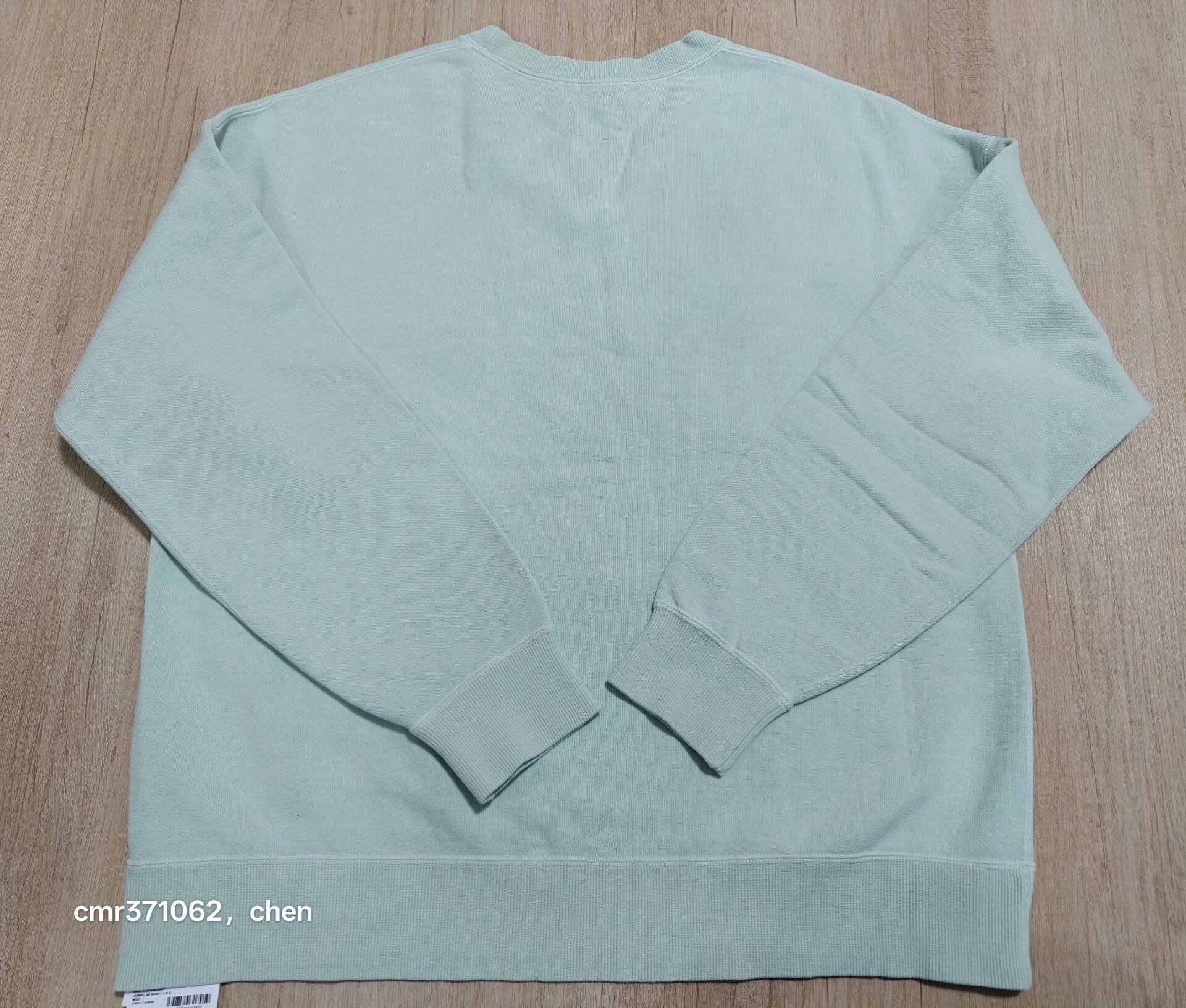 visvim 26ss Jumbo SB Sweat L/S DMGD — label