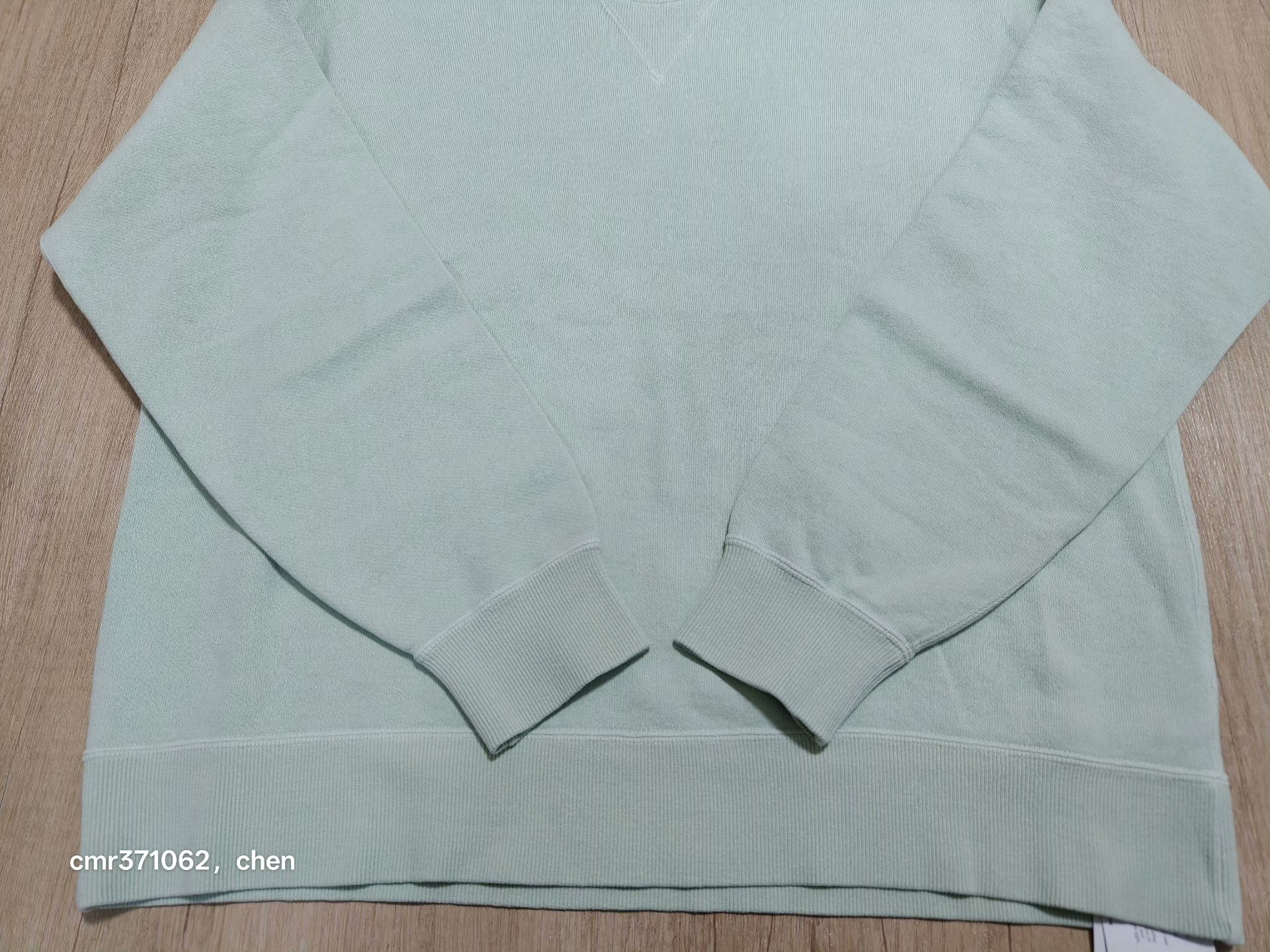 visvim 26ss Jumbo SB Sweat L/S DMGD — back