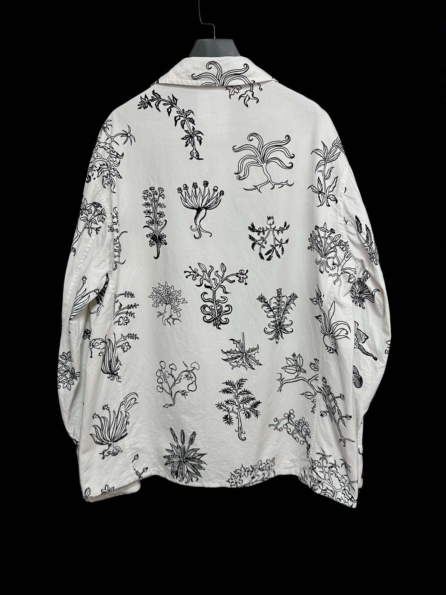 John Alexander Skelton 24SS Plant Shirt — front