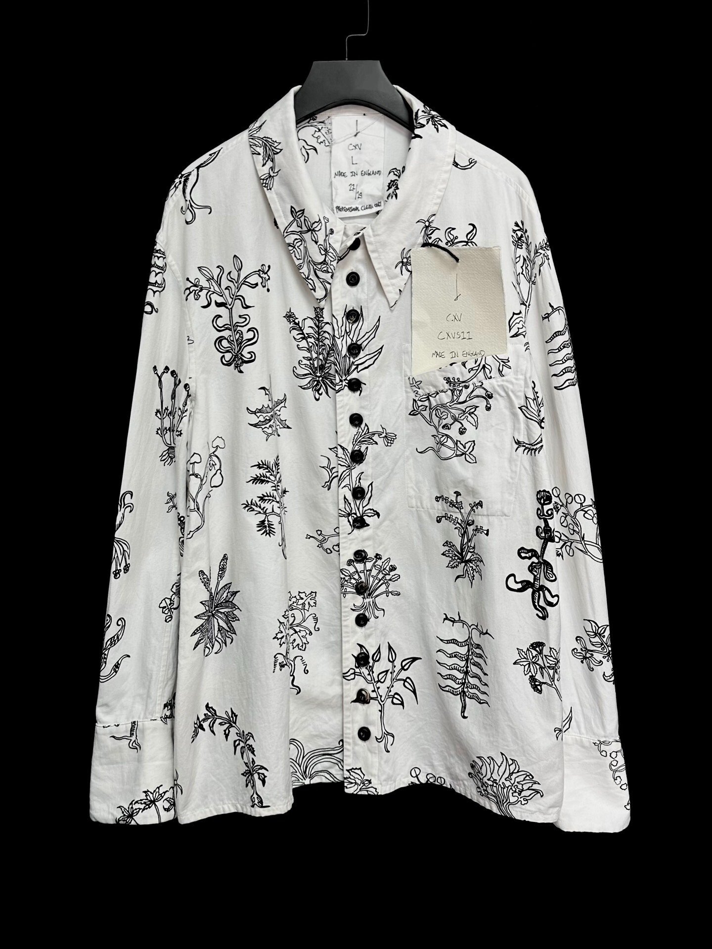 John Alexander Skelton 24SS Plant Shirt