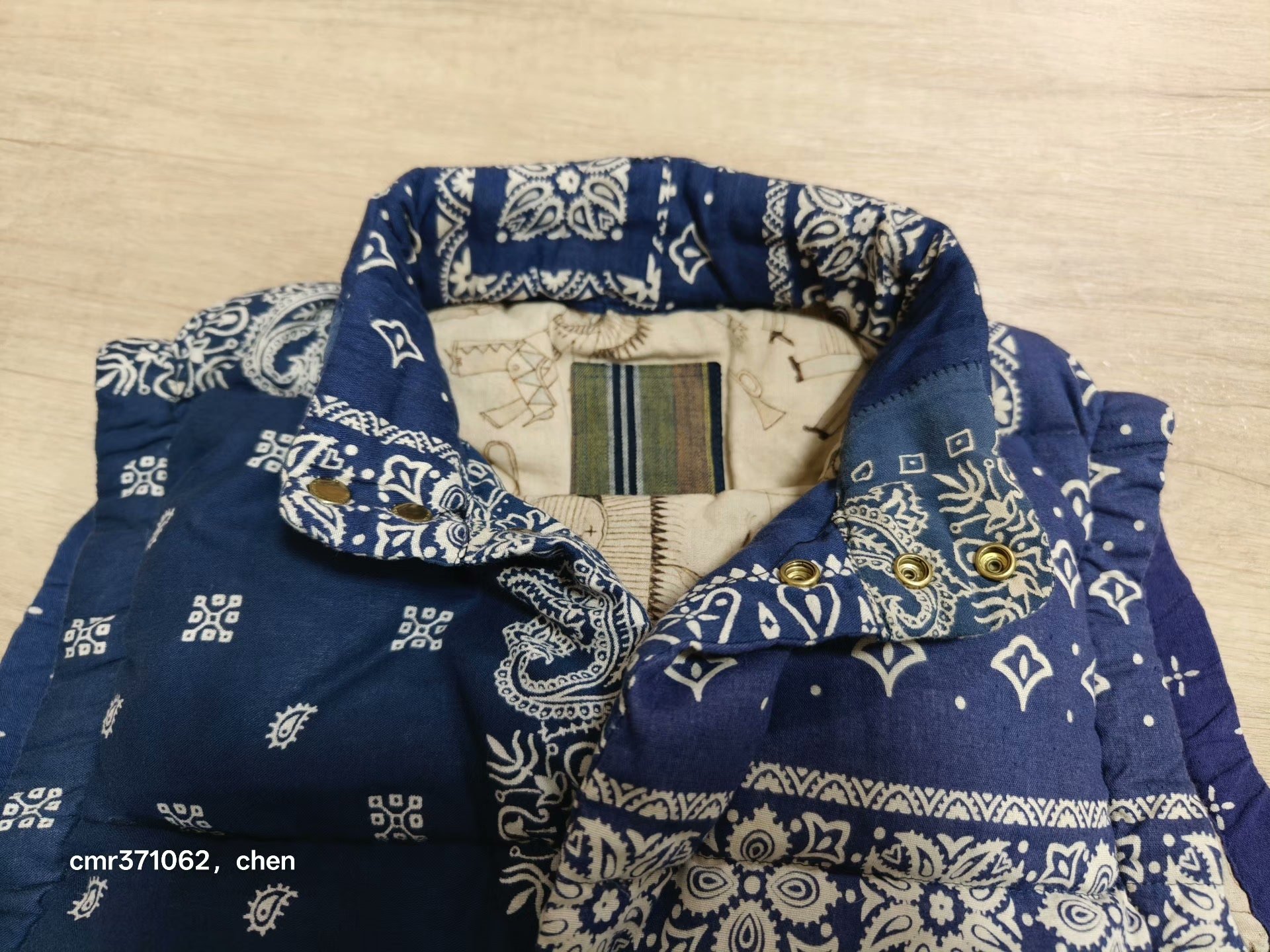 visvim 17AW ICT Insulator Bandana Vest — back