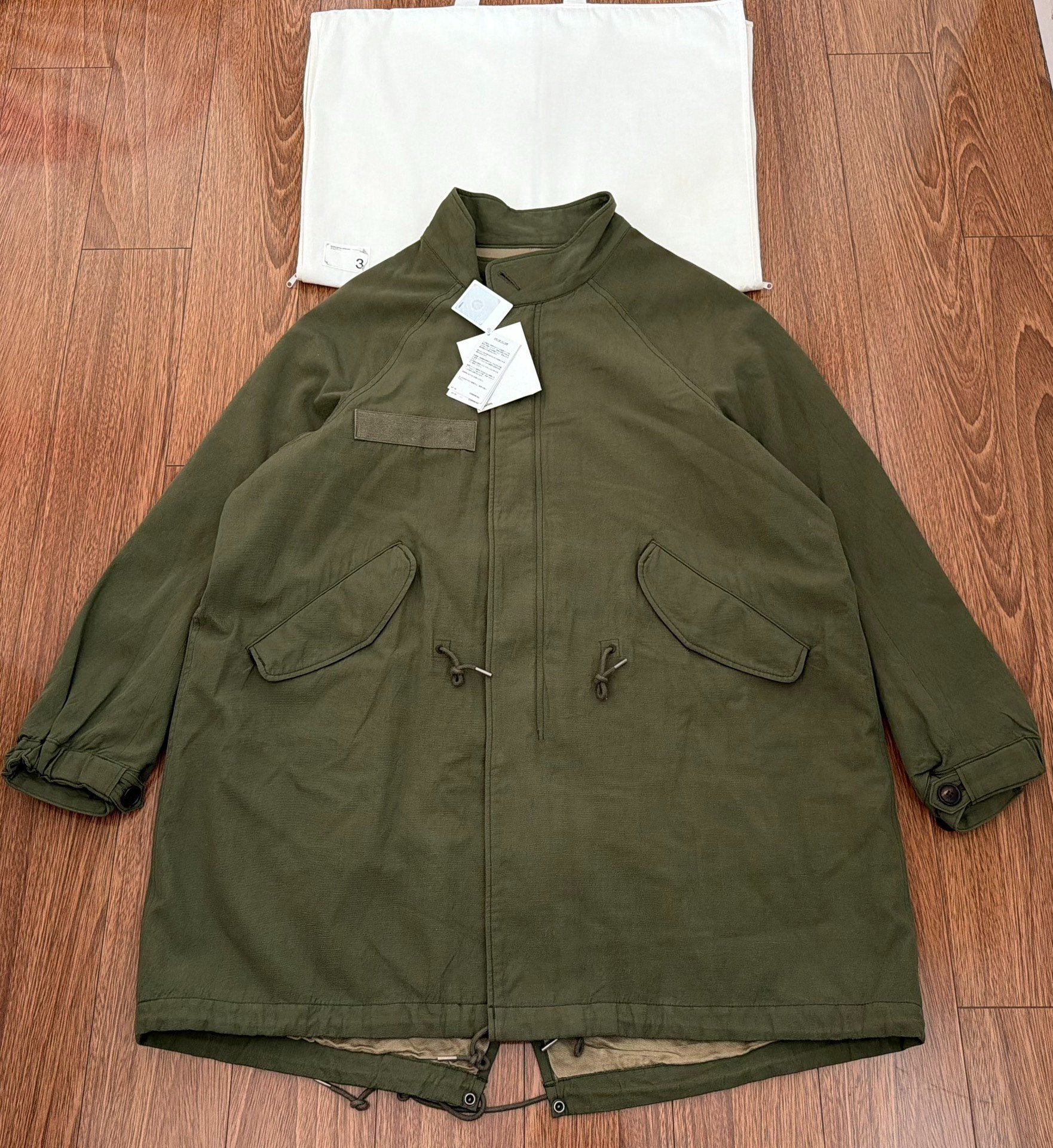 VISVIM SIX-FIVE FISHTAIL PARKA M65