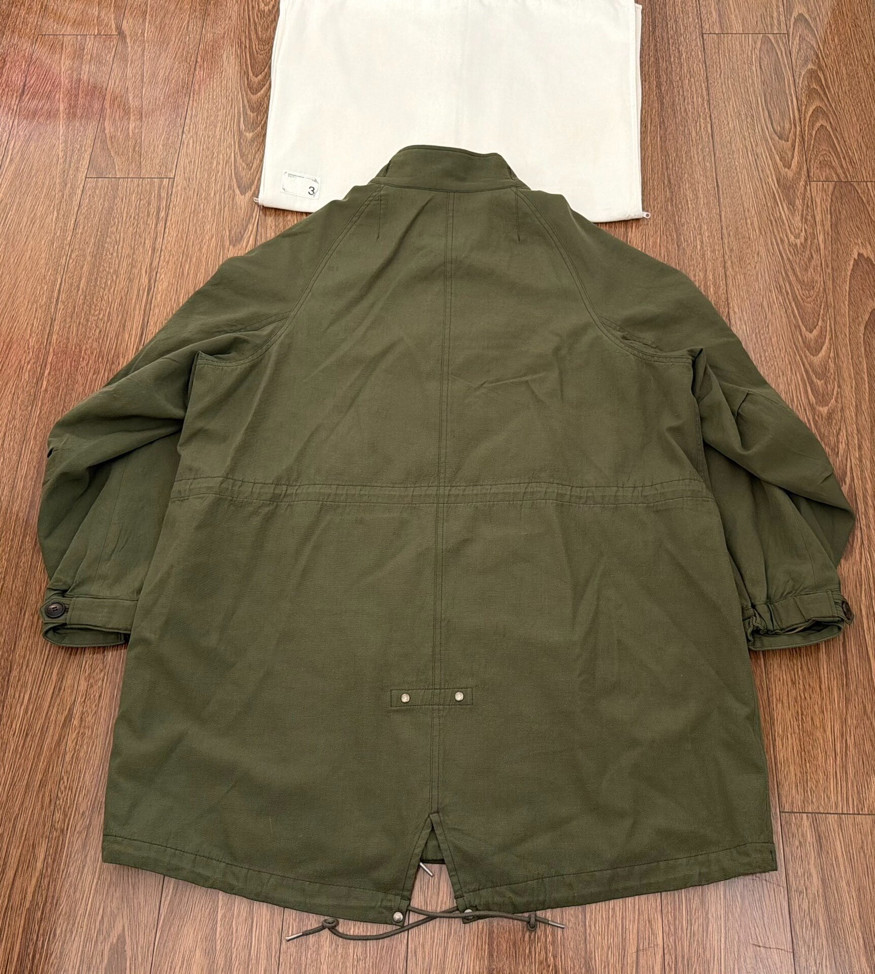 VISVIM SIX-FIVE FISHTAIL PARKA M65 — front